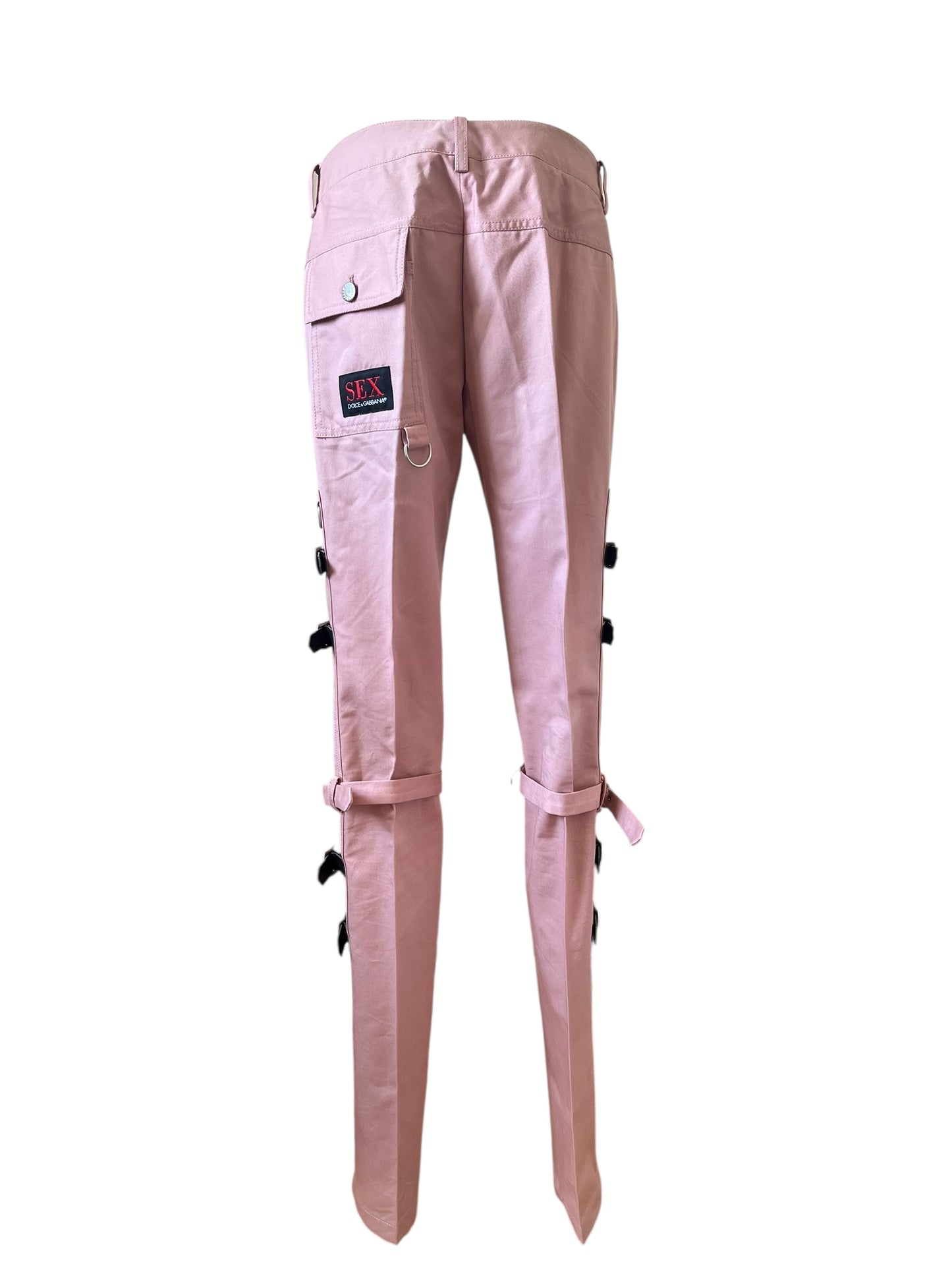 Dolce & GabbanaPink Bondage Pants – "Sex" SS 2003 Collection