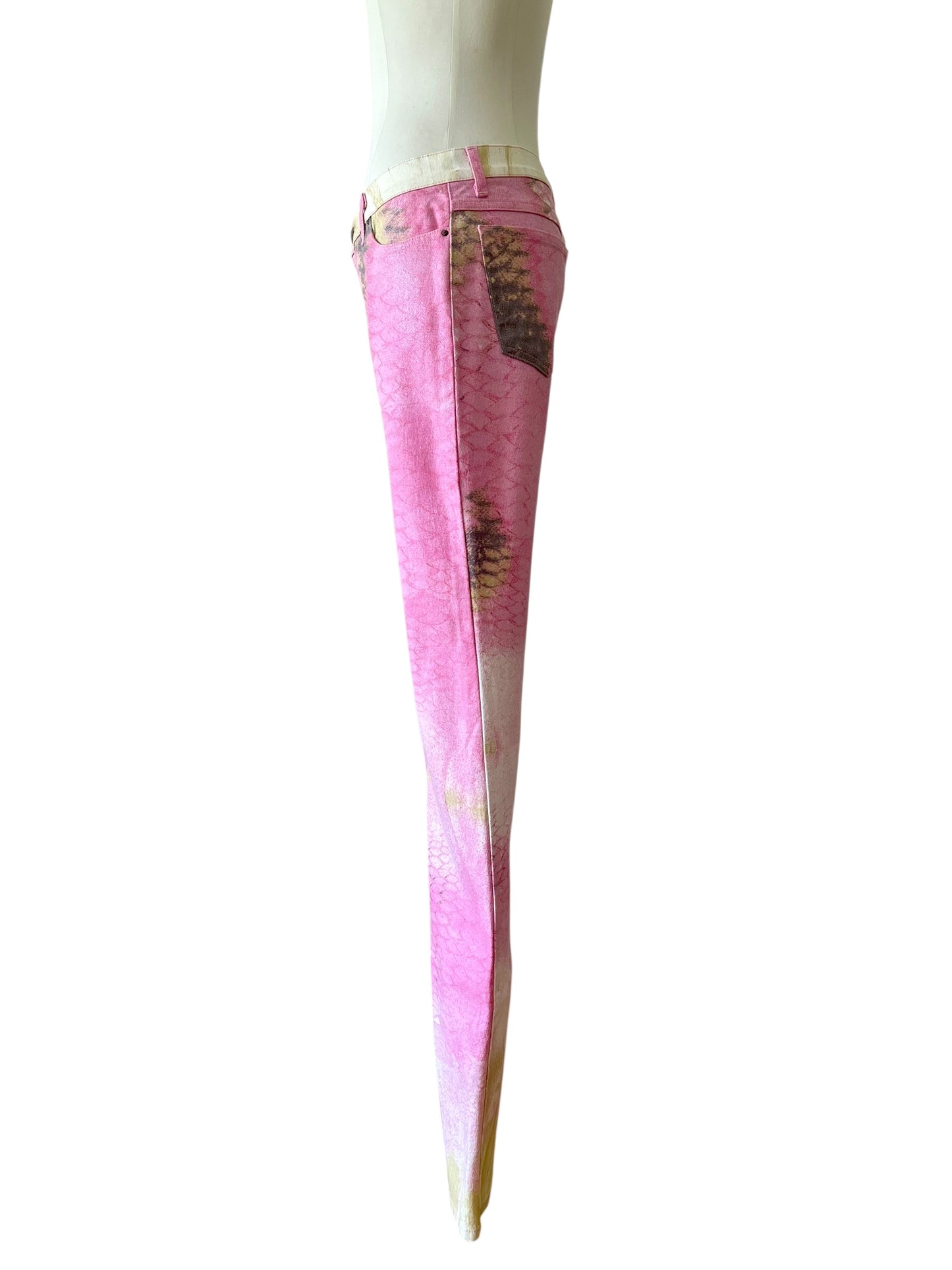 Just Cavalli pink pants