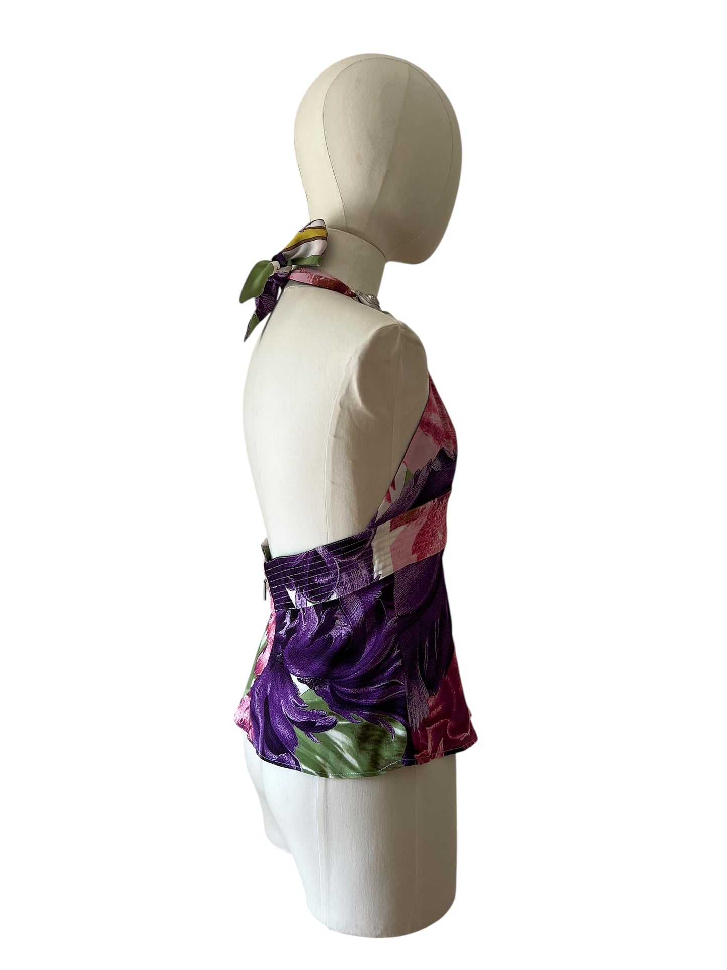 Roberto Cavalli multicolor printed top