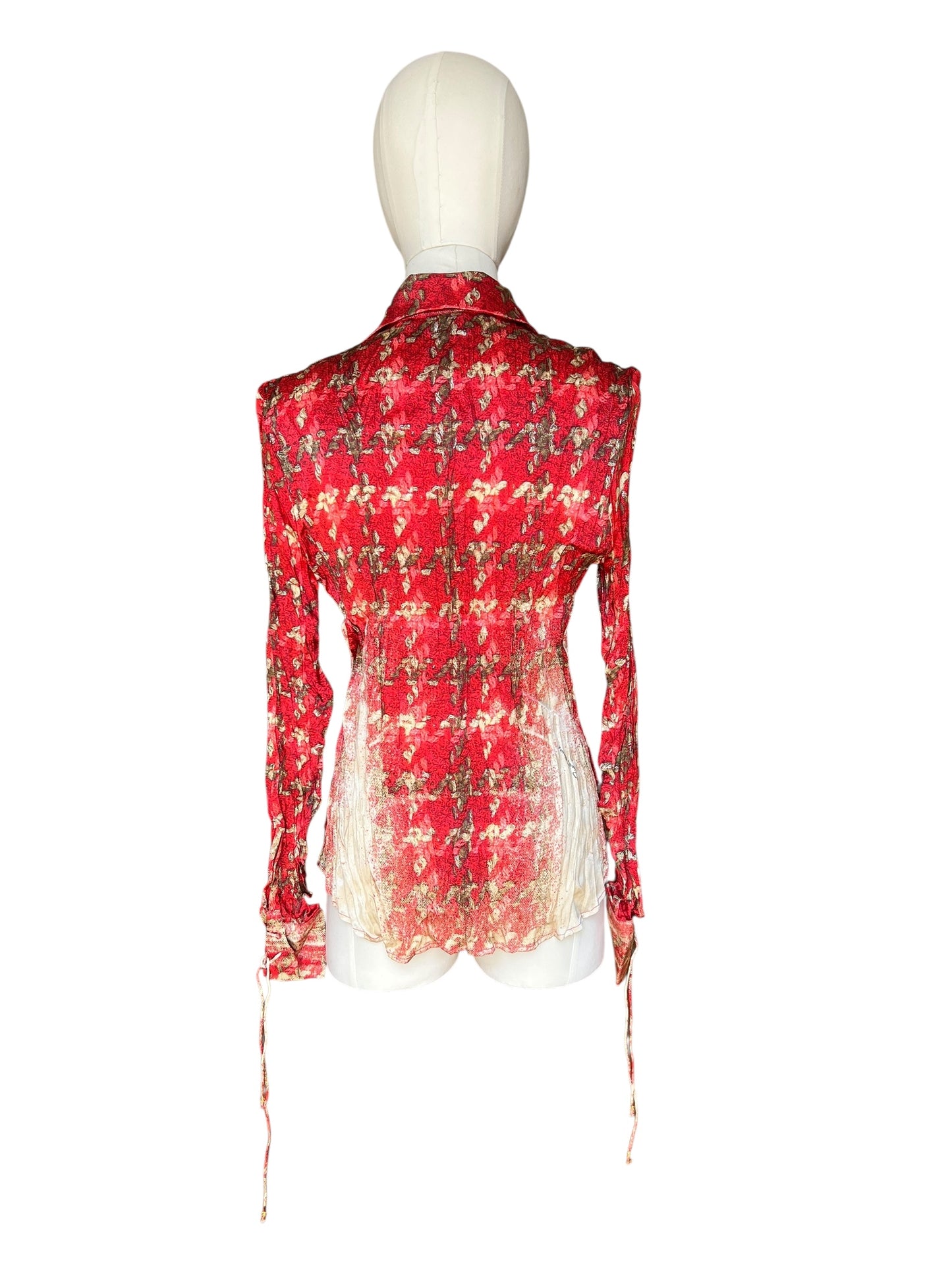 Roberto Cavalli silk printed blouse
