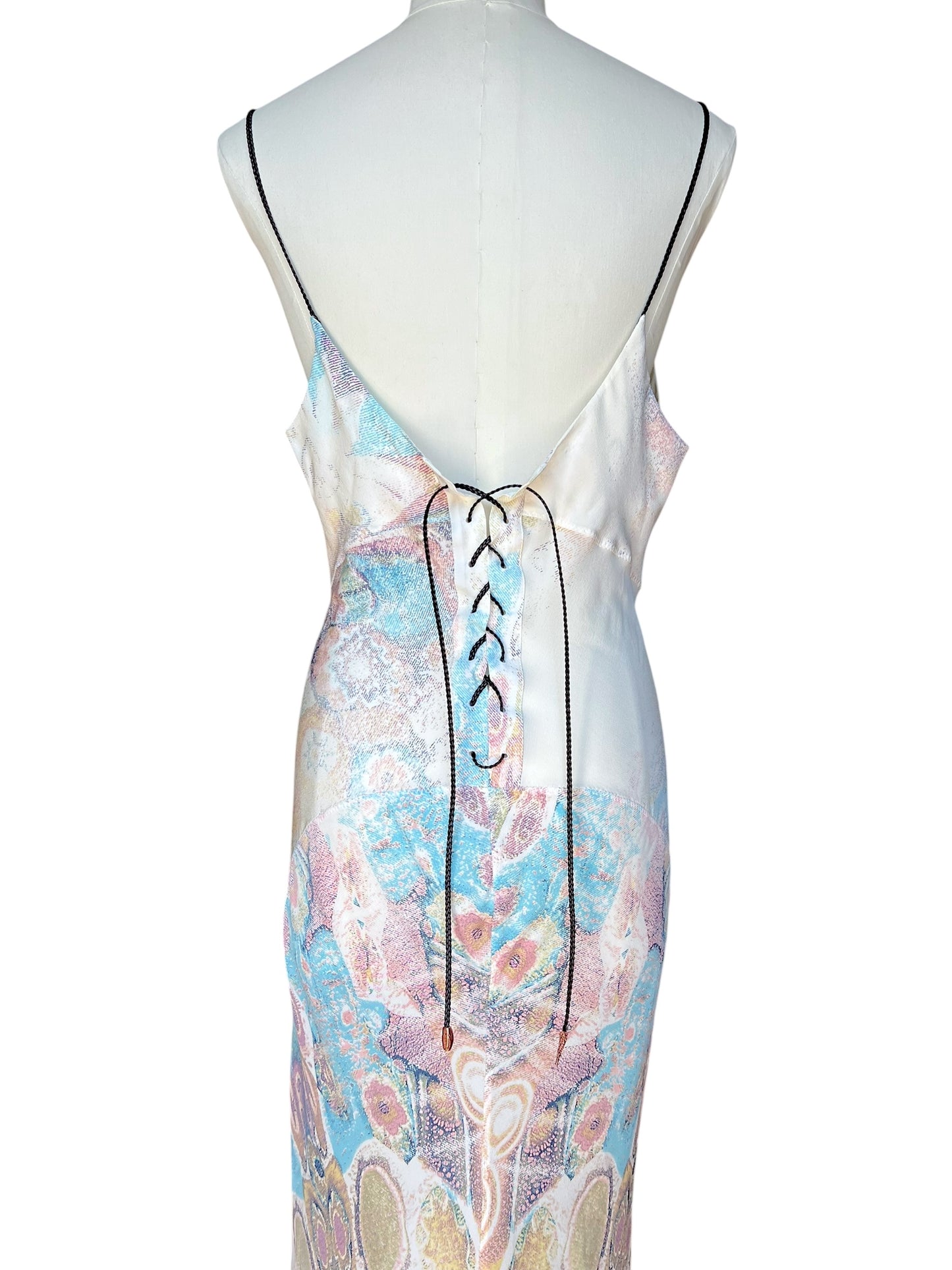 Roberto Cavalli vintage printed silk dress