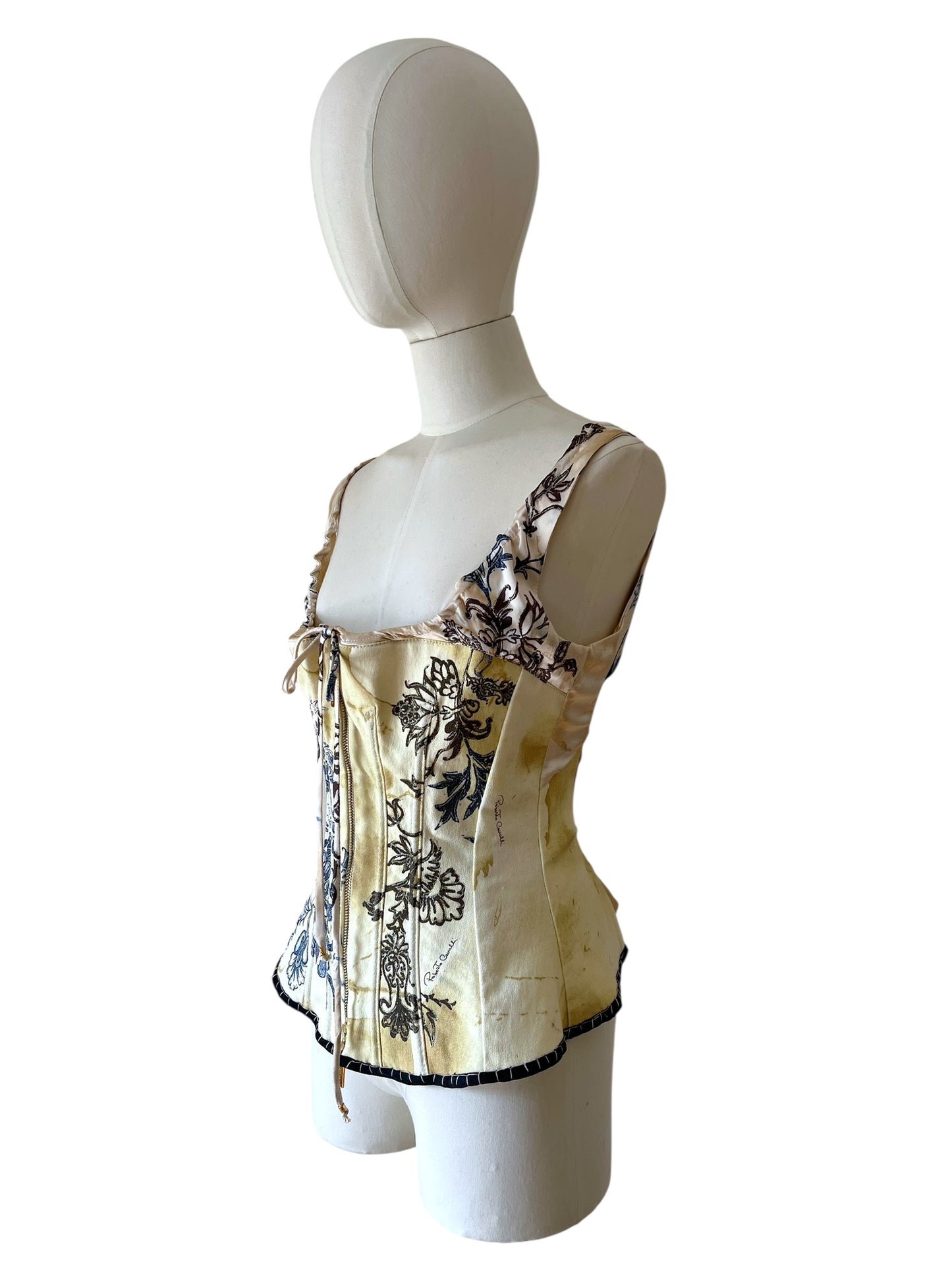 Roberto Cavalli S/S 2003 Bustier Corset
