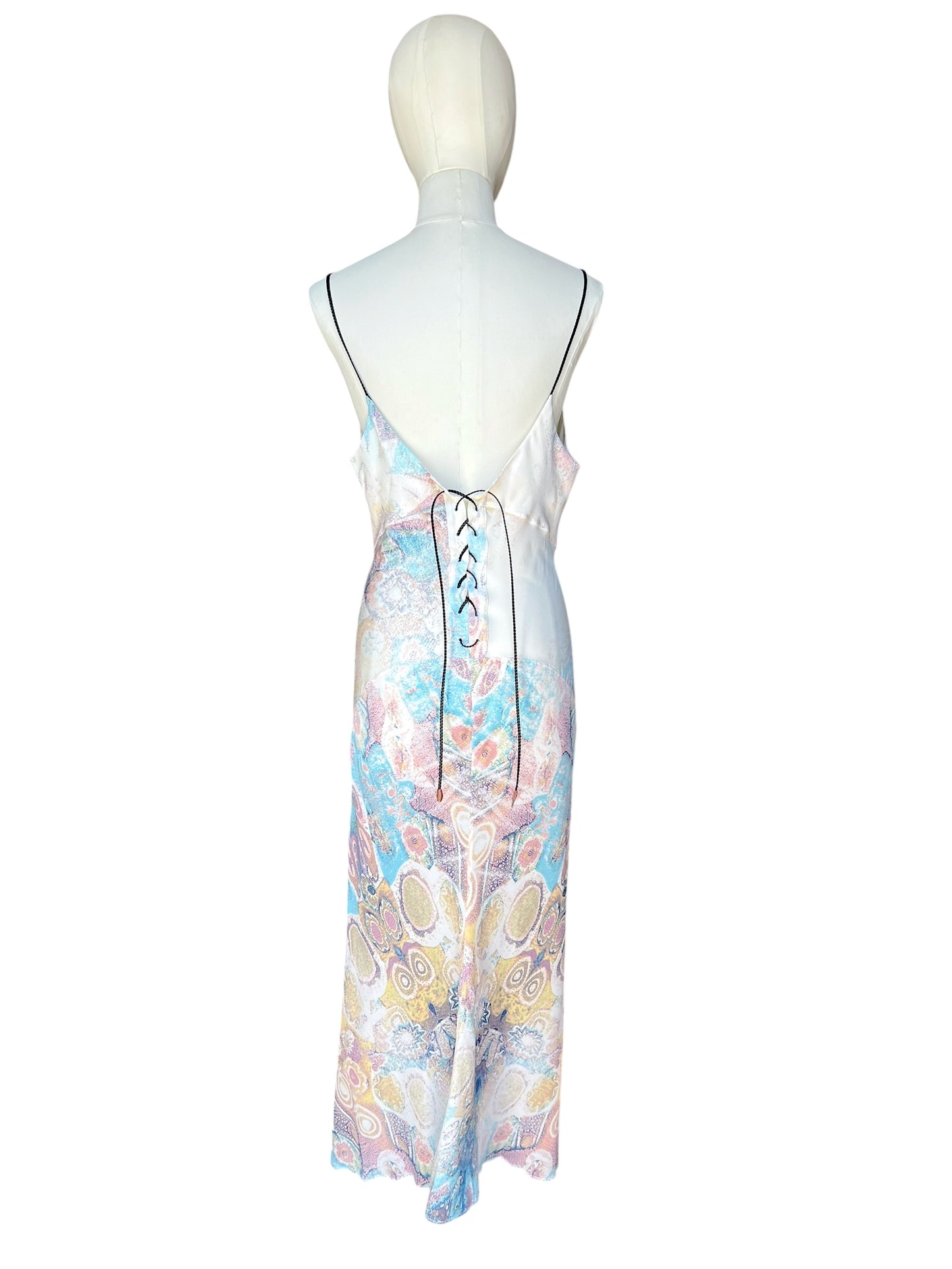 Roberto Cavalli vintage printed silk dress