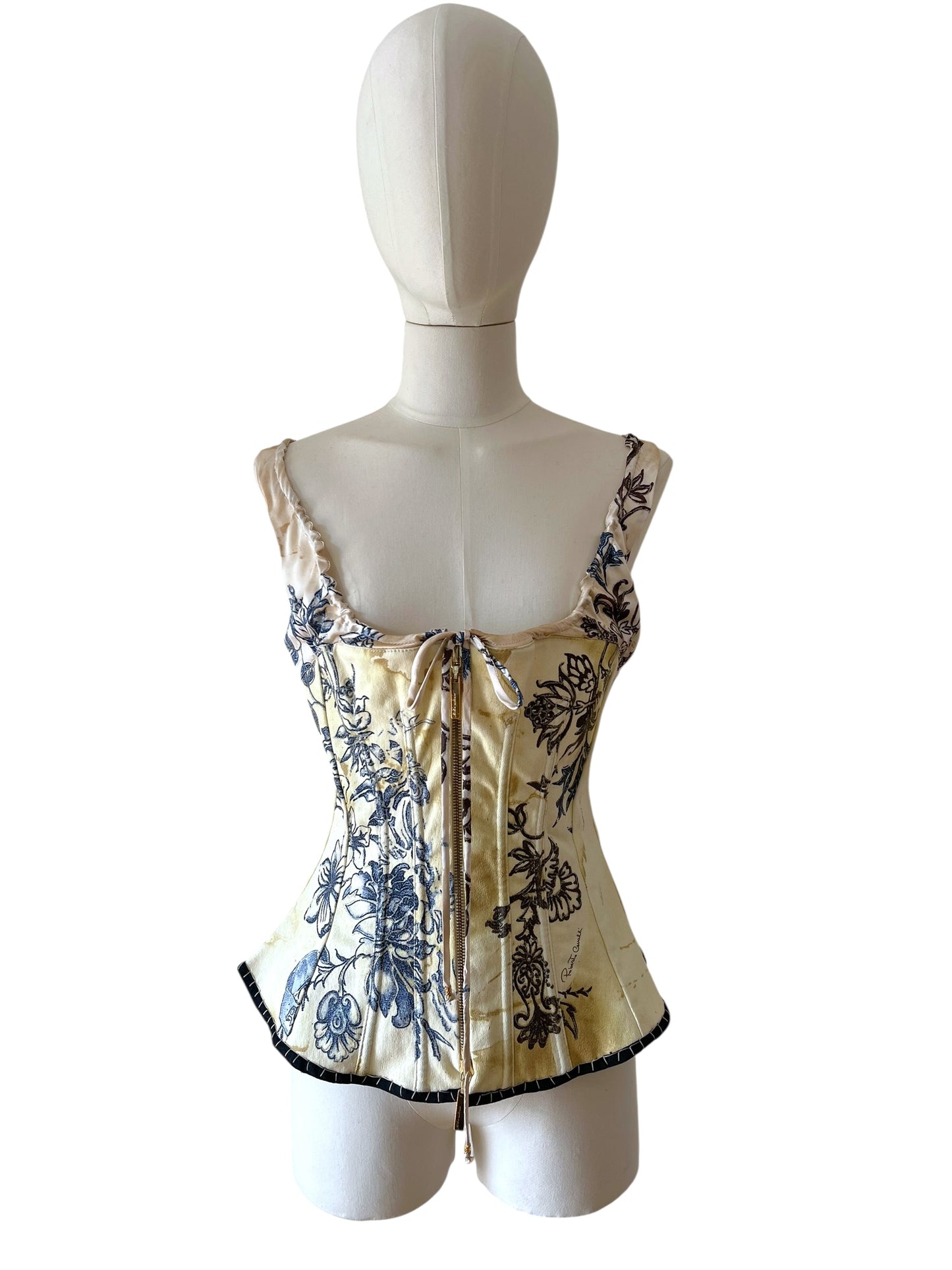 Roberto Cavalli S/S 2003 Bustier Corset