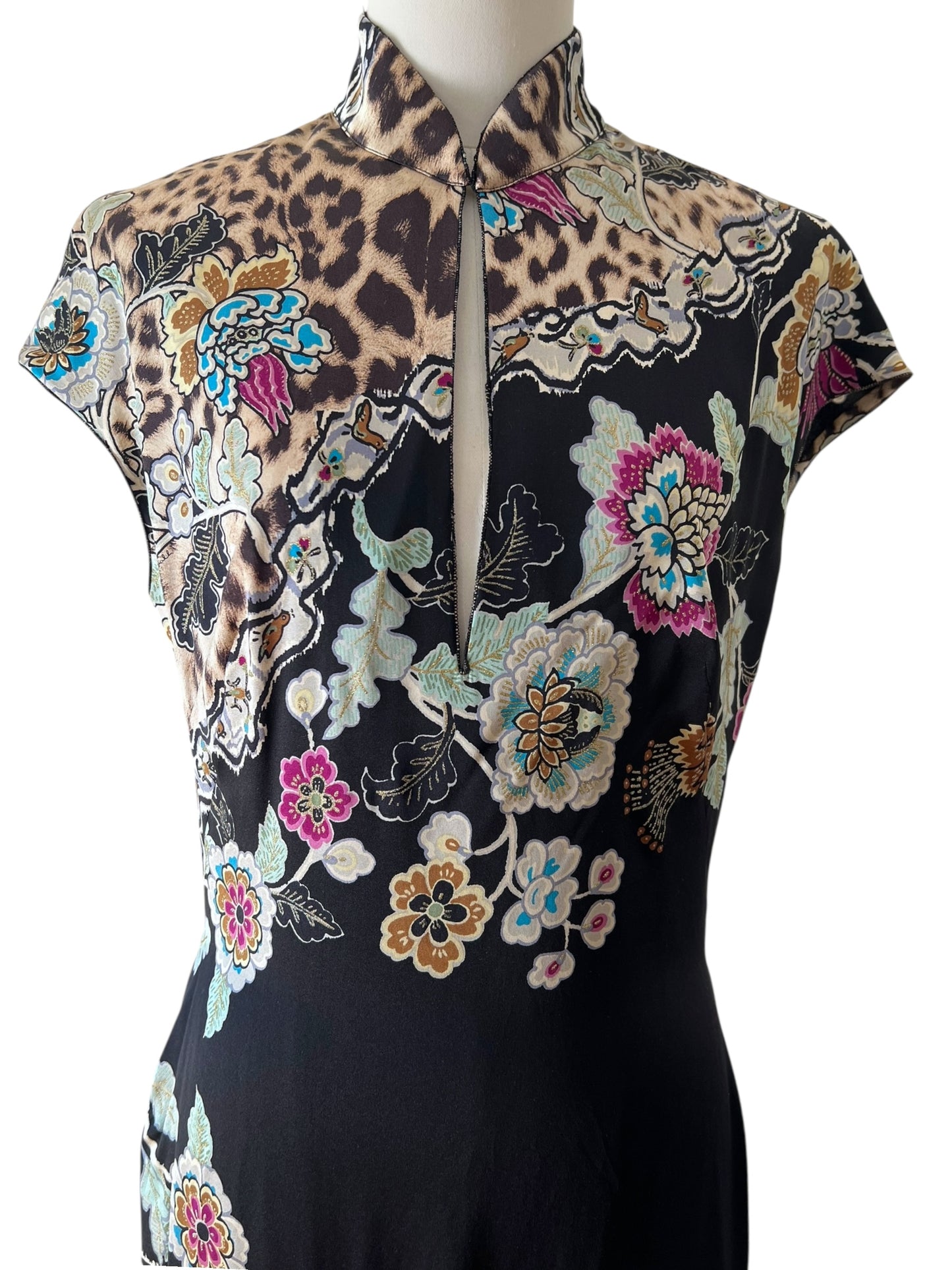 Roberto cavalli SS2003 Chinese dress