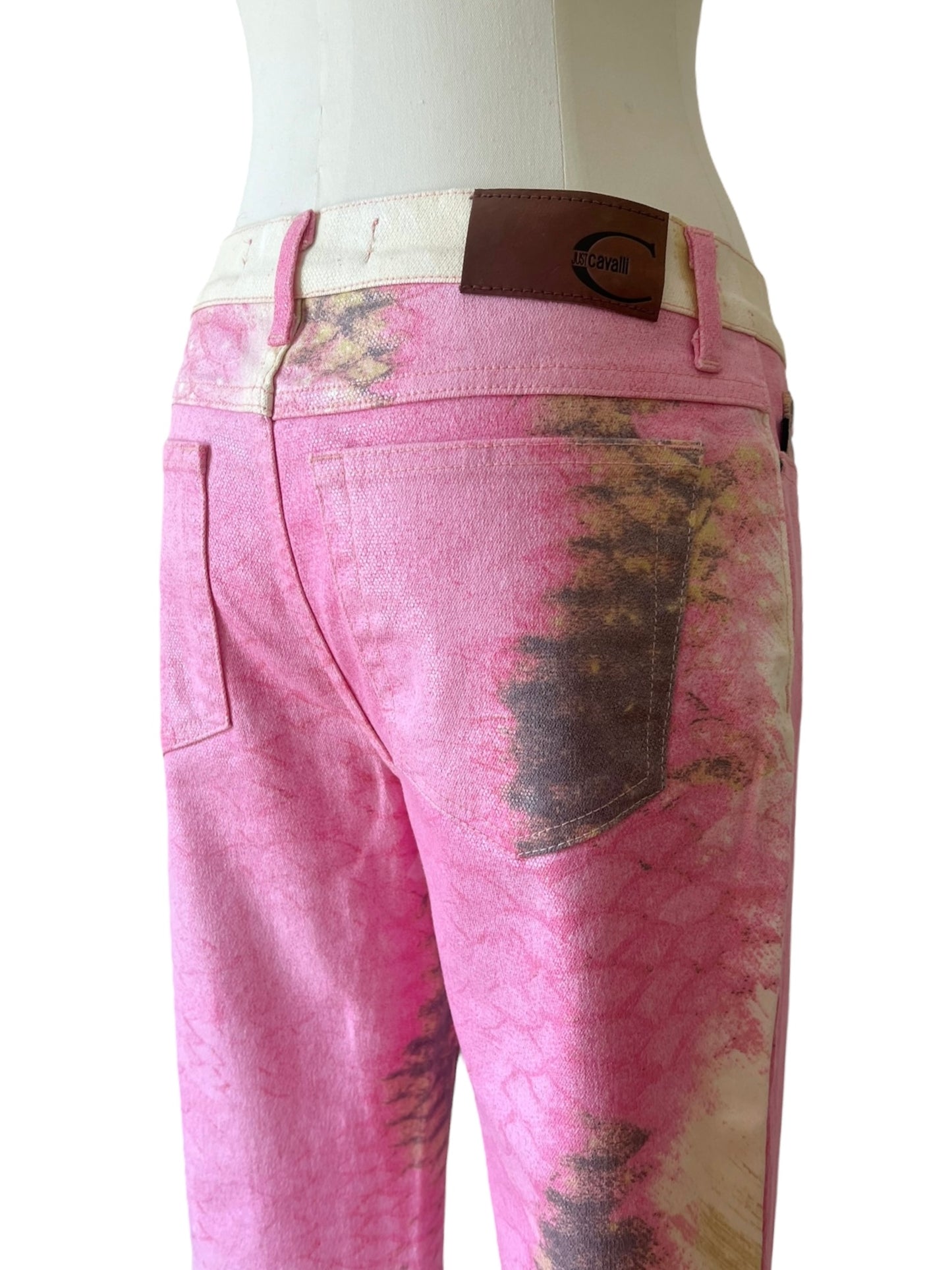 Just Cavalli pink pants