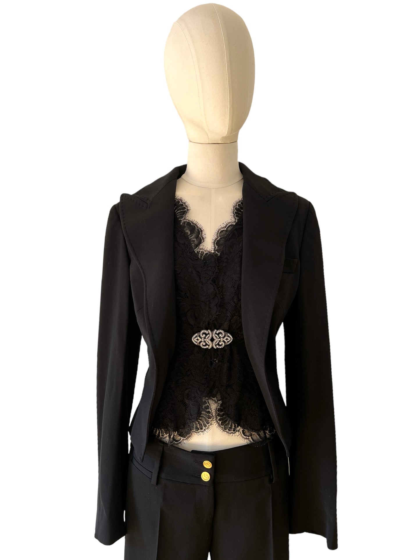 Dolce&Gabbana giacca e pantaloni neri