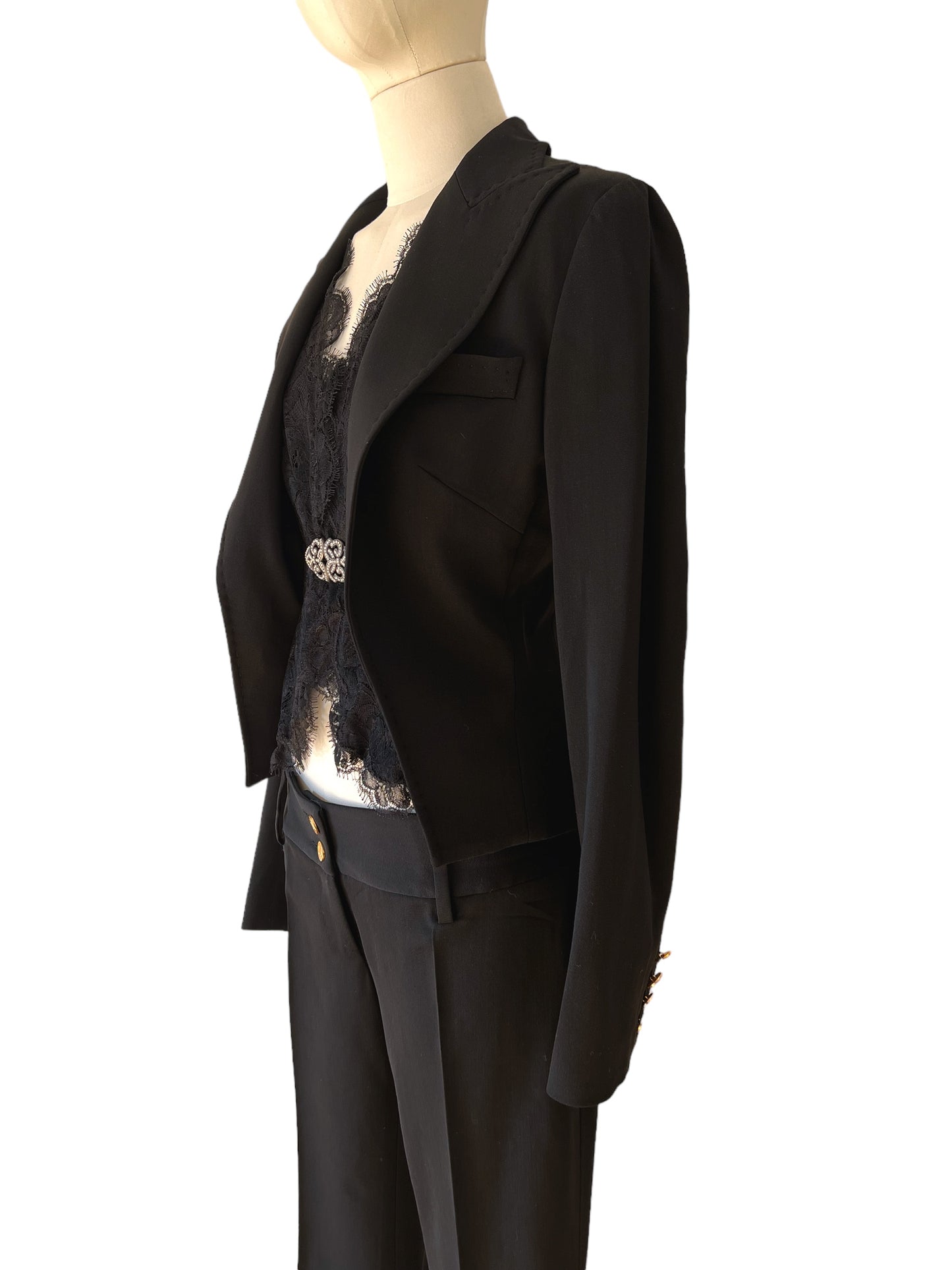 Dolce&Gabbana giacca e pantaloni neri