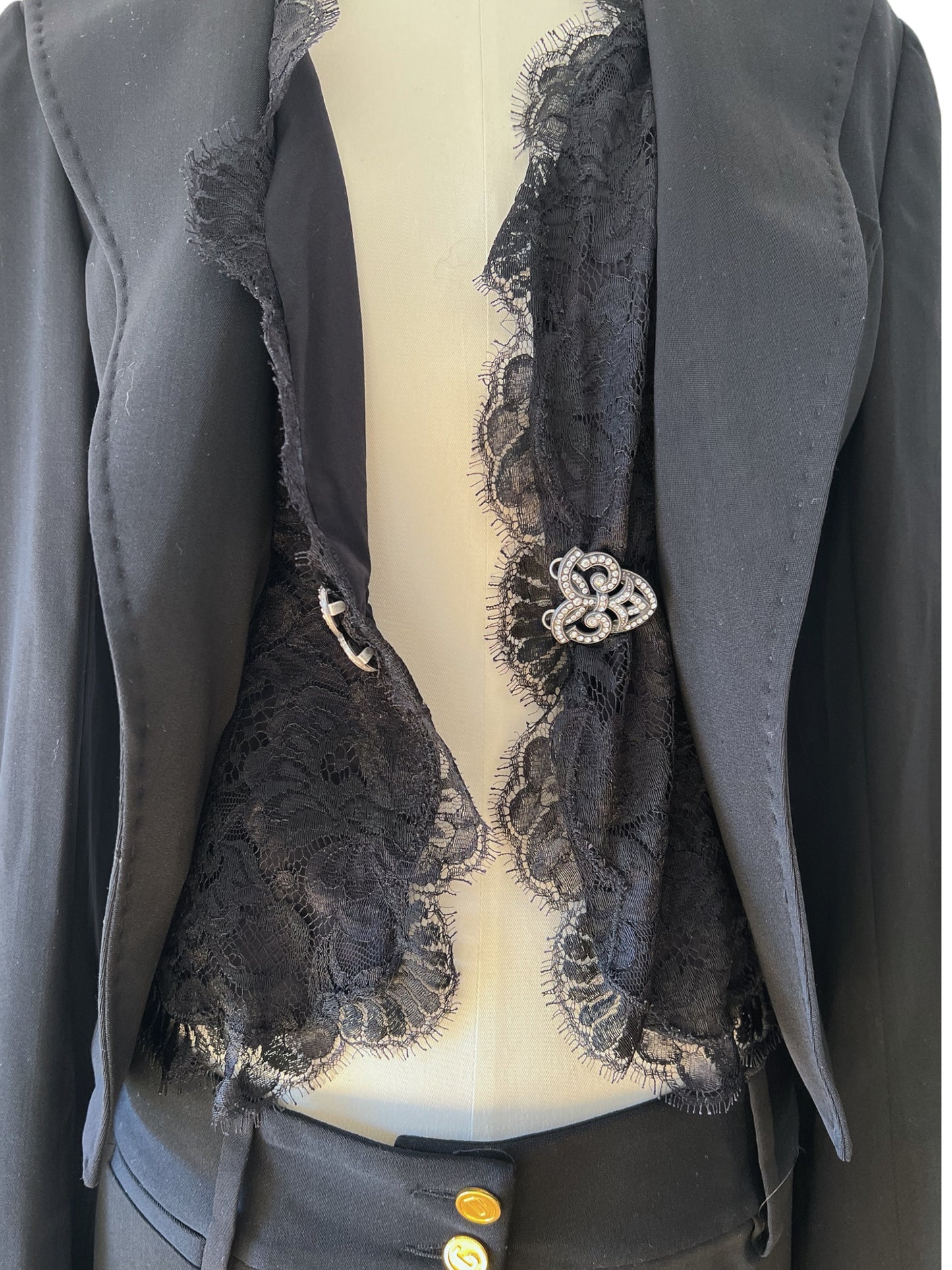 Dolce&Gabbana giacca e pantaloni neri