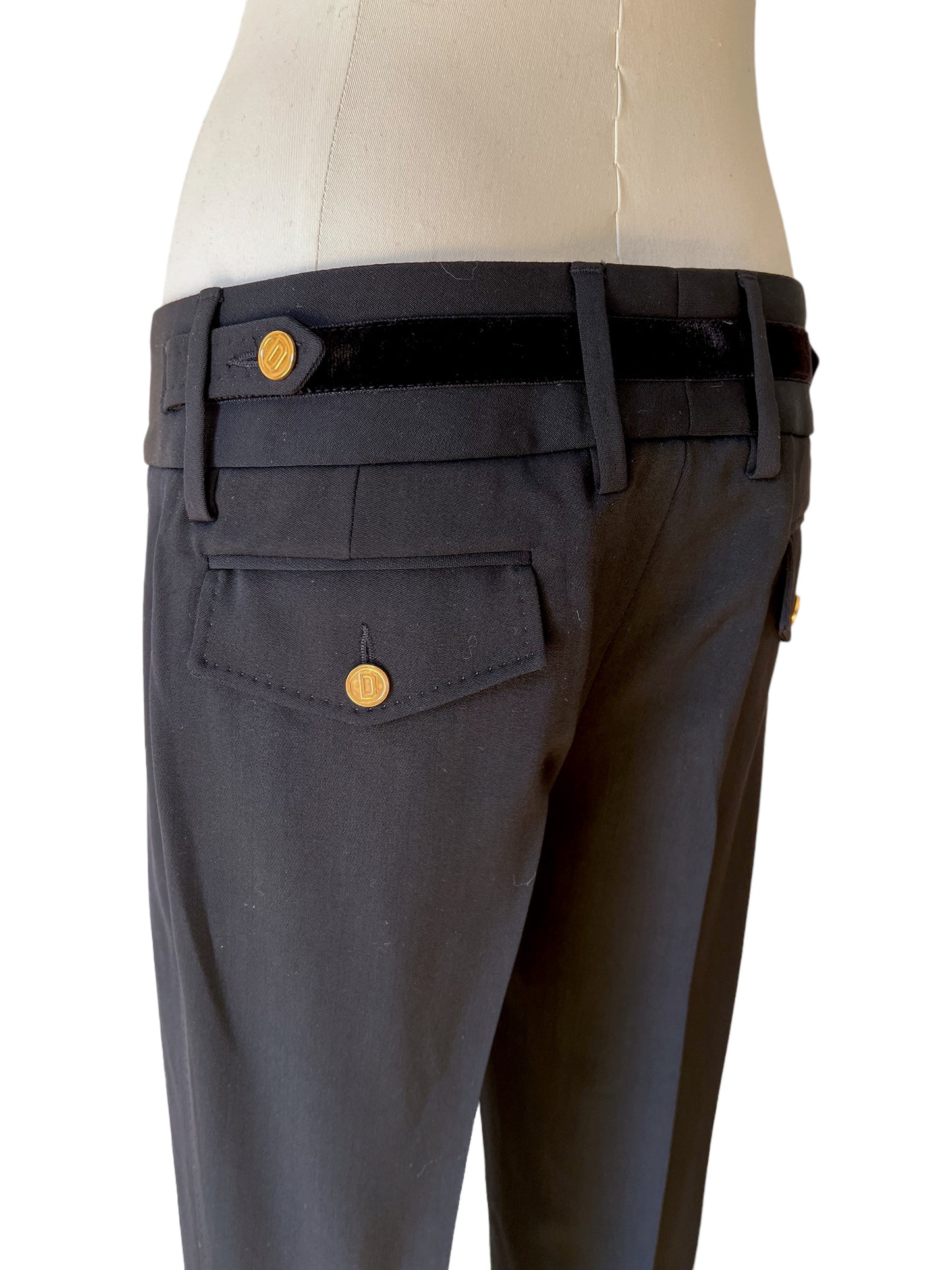 Dolce&Gabbana giacca e pantaloni neri
