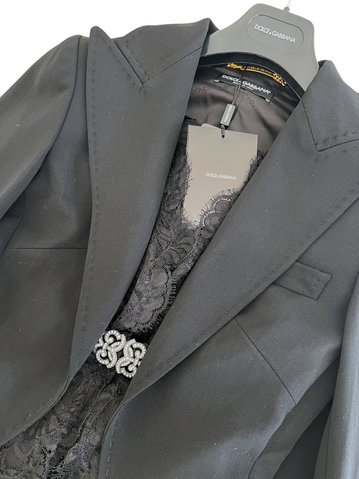 Dolce&Gabbana giacca e pantaloni neri
