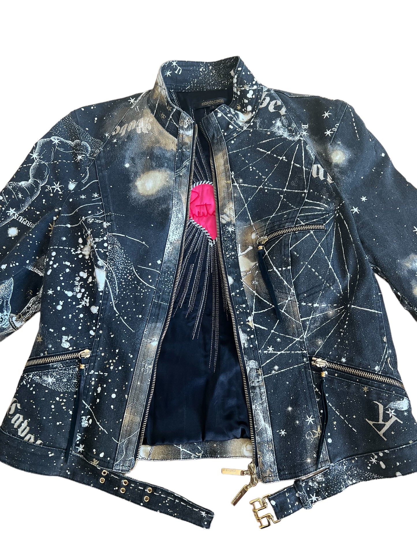Roberto Cavalli giacca stellar