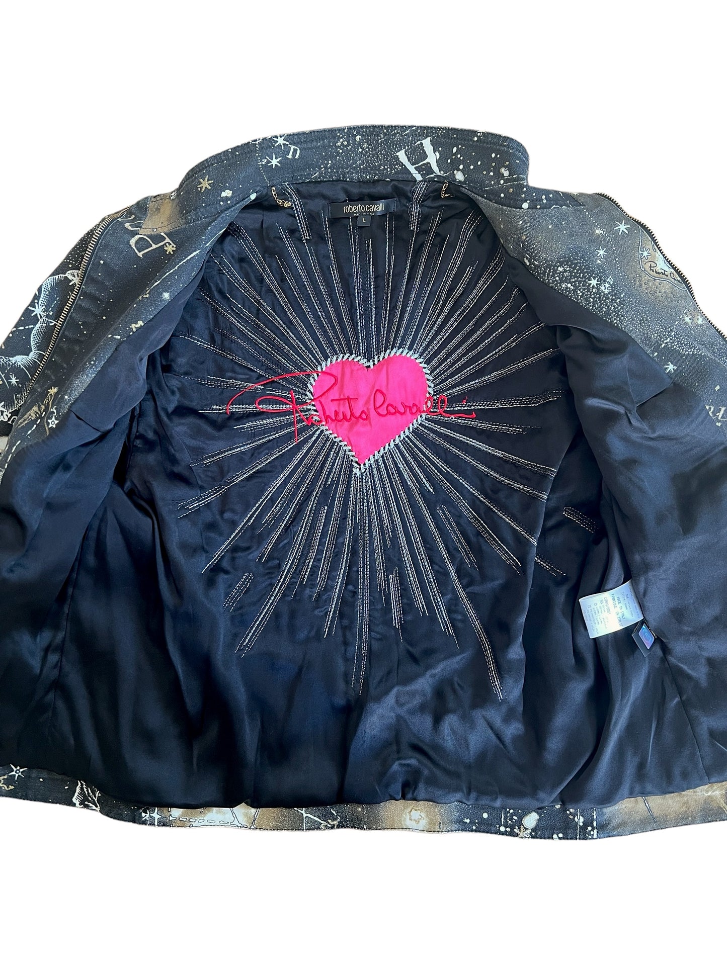 Roberto Cavalli giacca stellar
