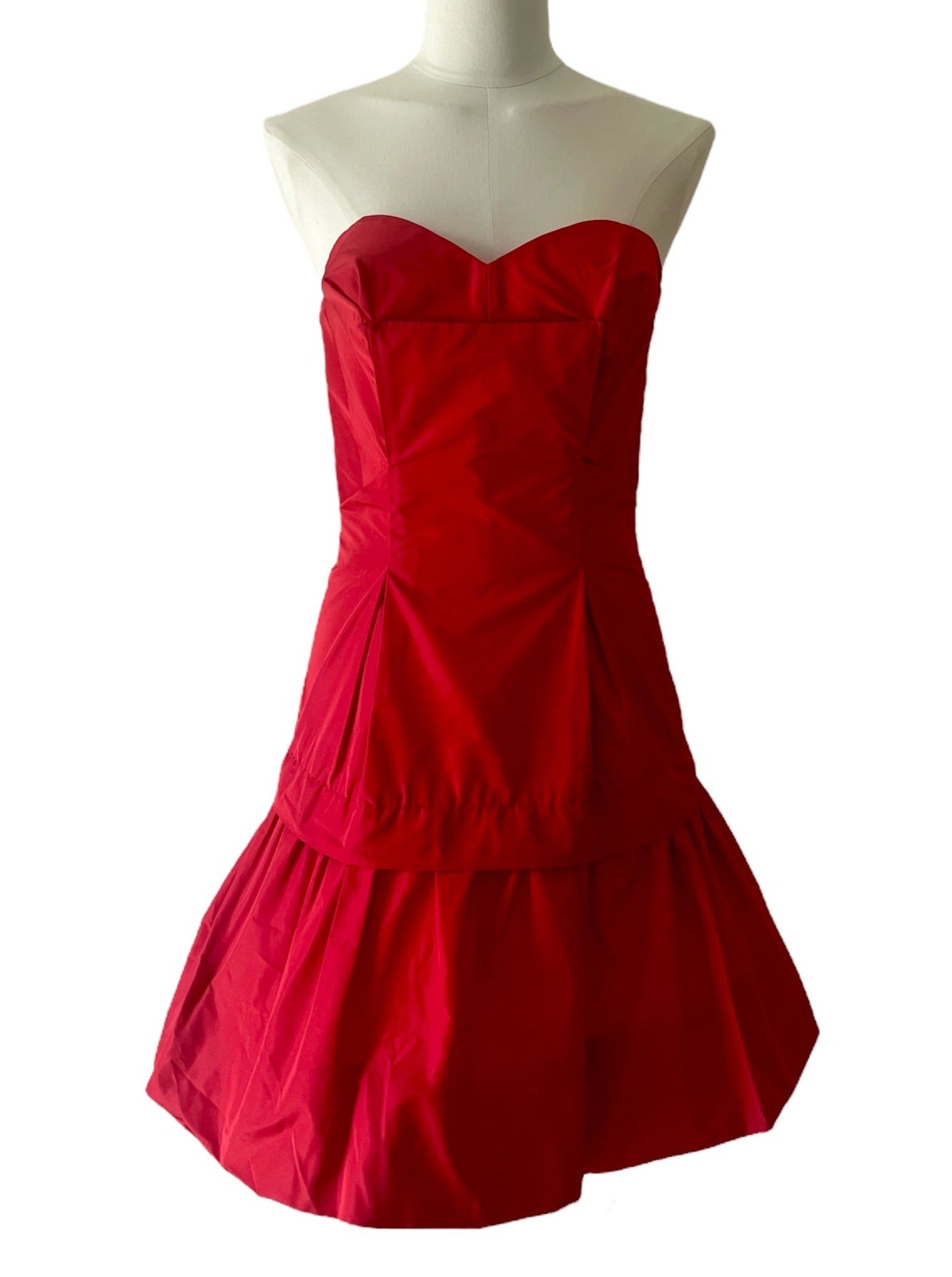 Miu Miu abito da sera rosso