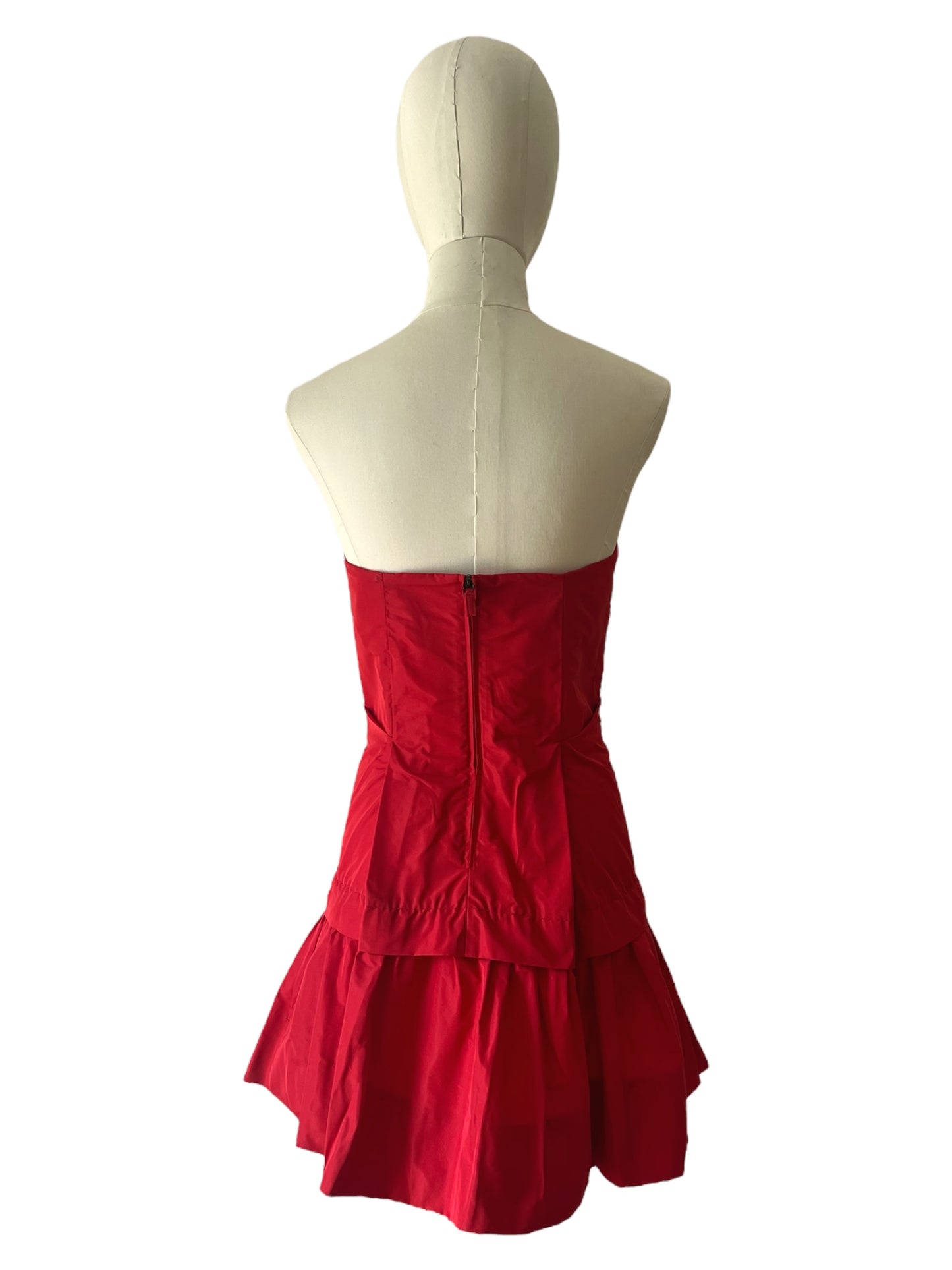 Miu Miu abito da sera rosso