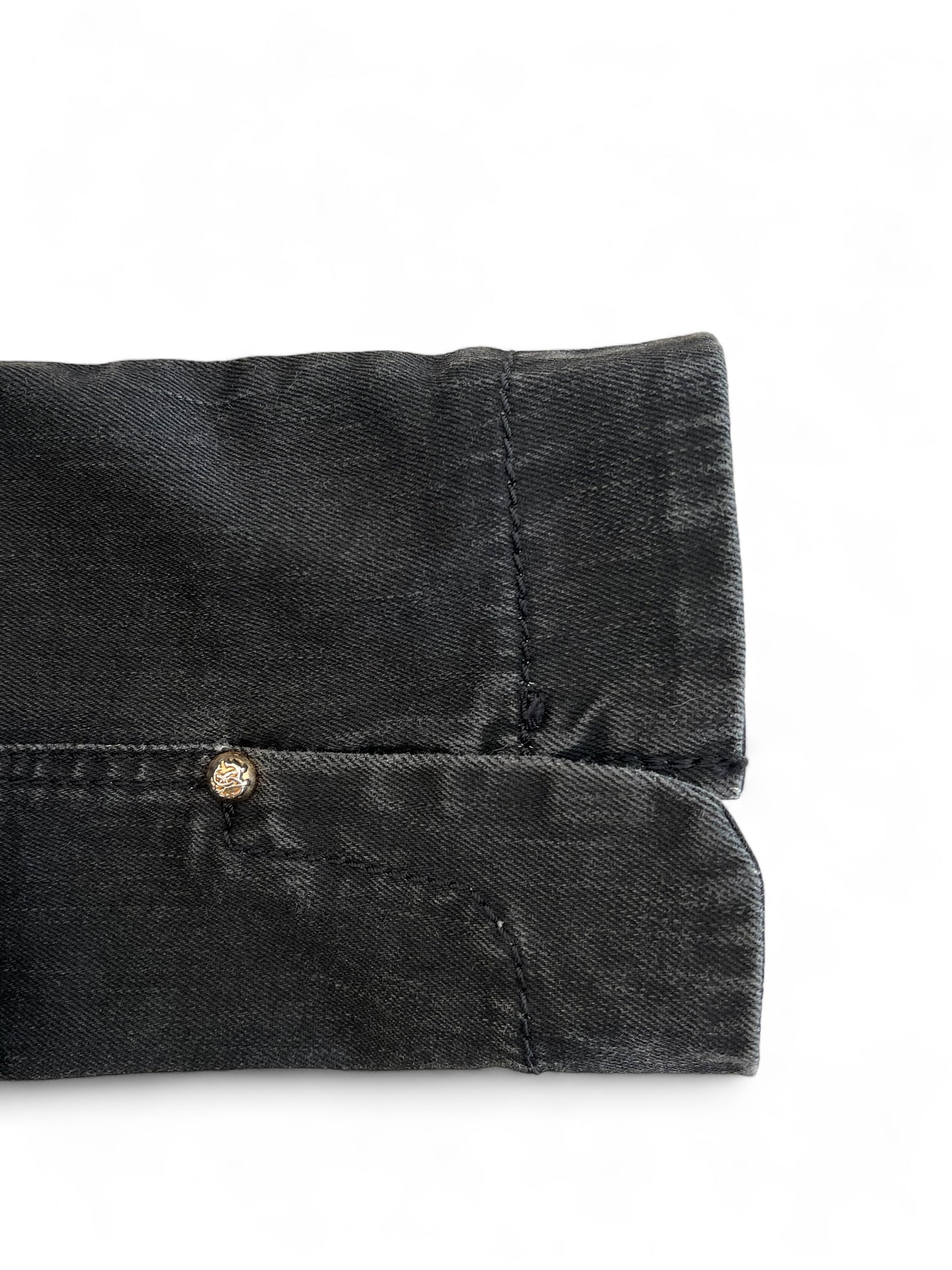 Roberto Cavalli pantalone slim nero