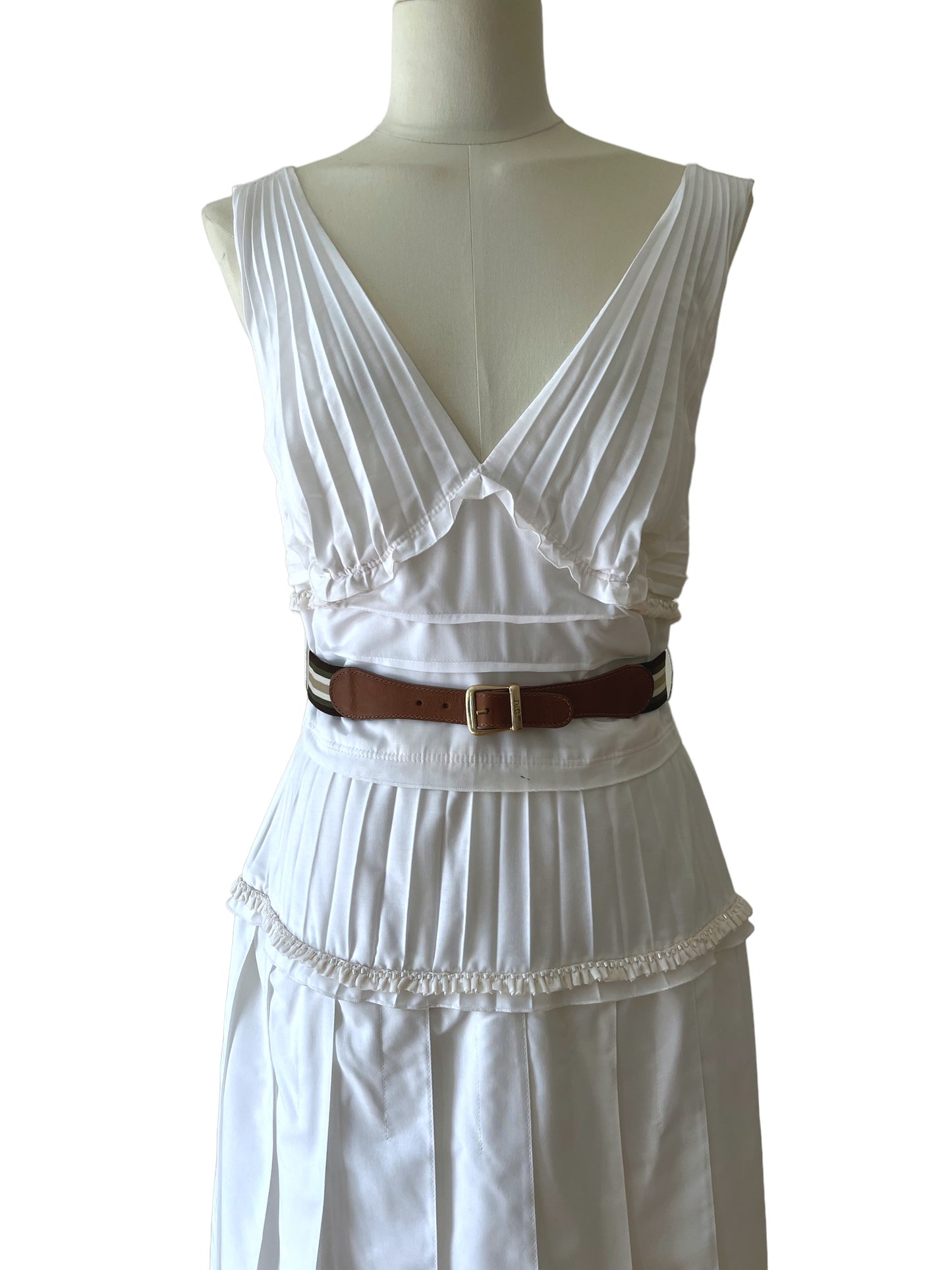 Dolce & Gabbana white summer dress
