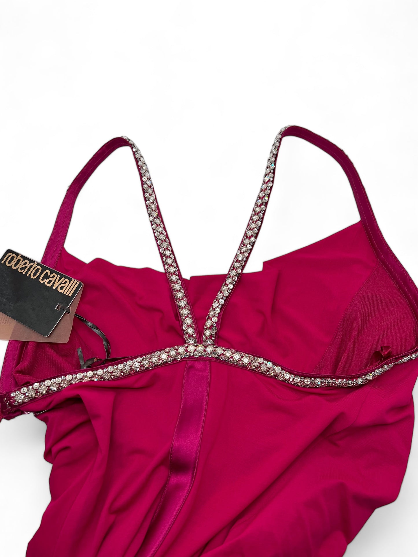 Roberto Cavalli fuxia dress