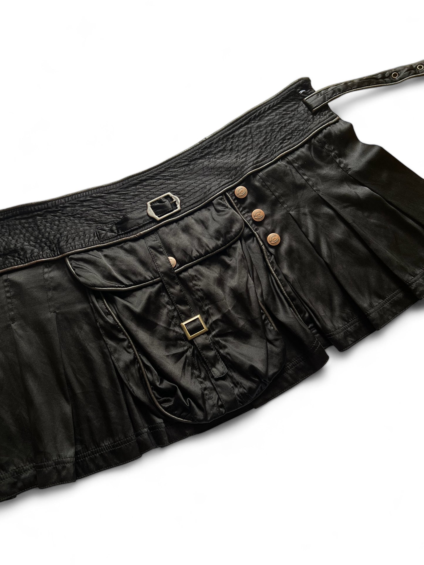 Just Cavalli multi-pocket cargo skirt