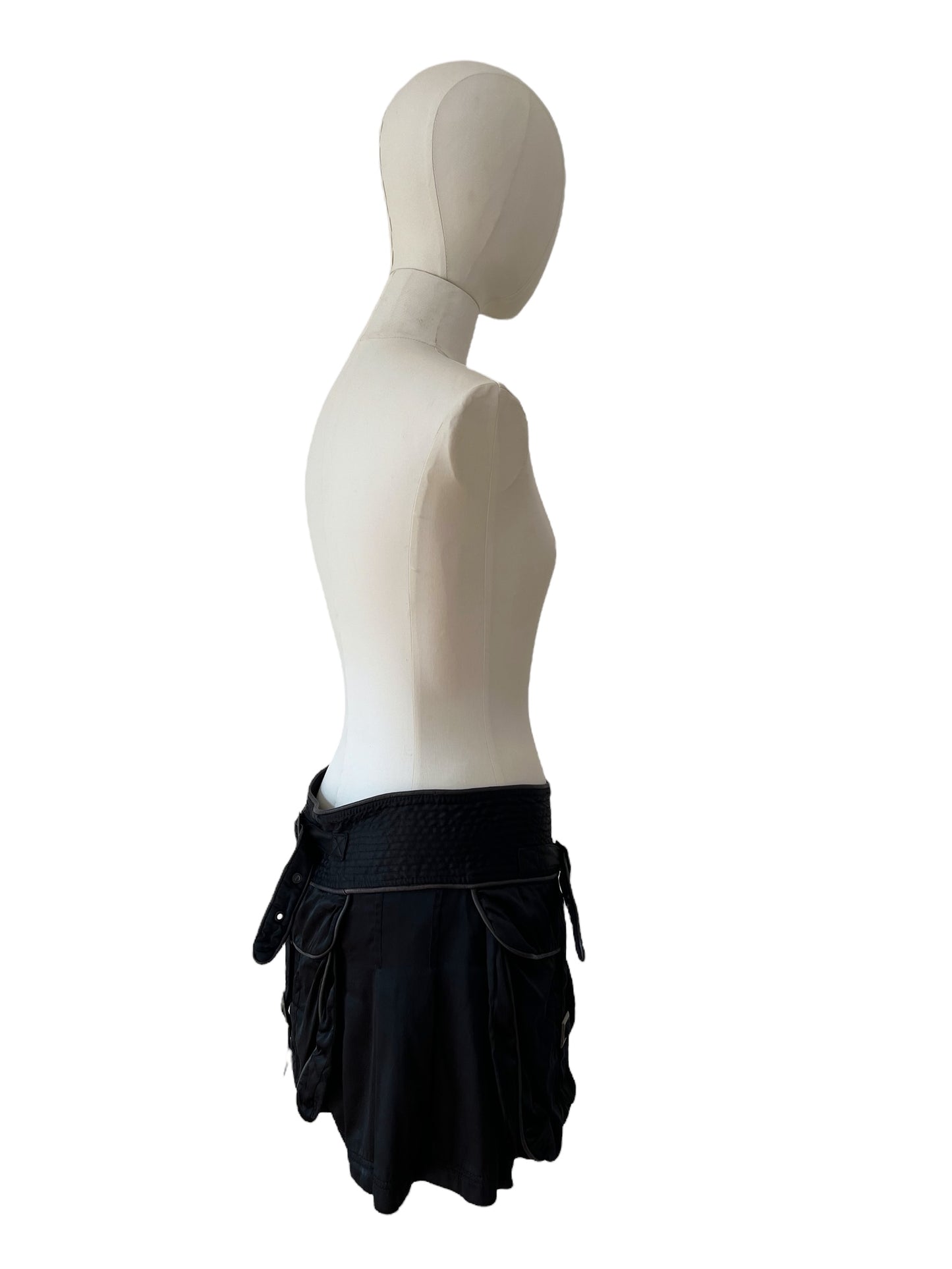 Just Cavalli multi-pocket cargo skirt