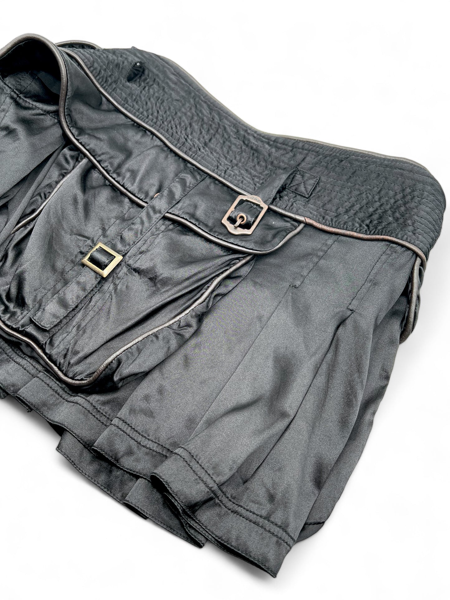 Just Cavalli multi-pocket cargo skirt