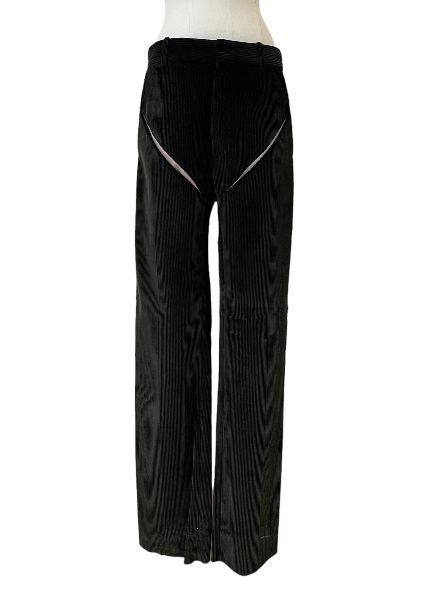 Y/Project pantaloni verde scuro