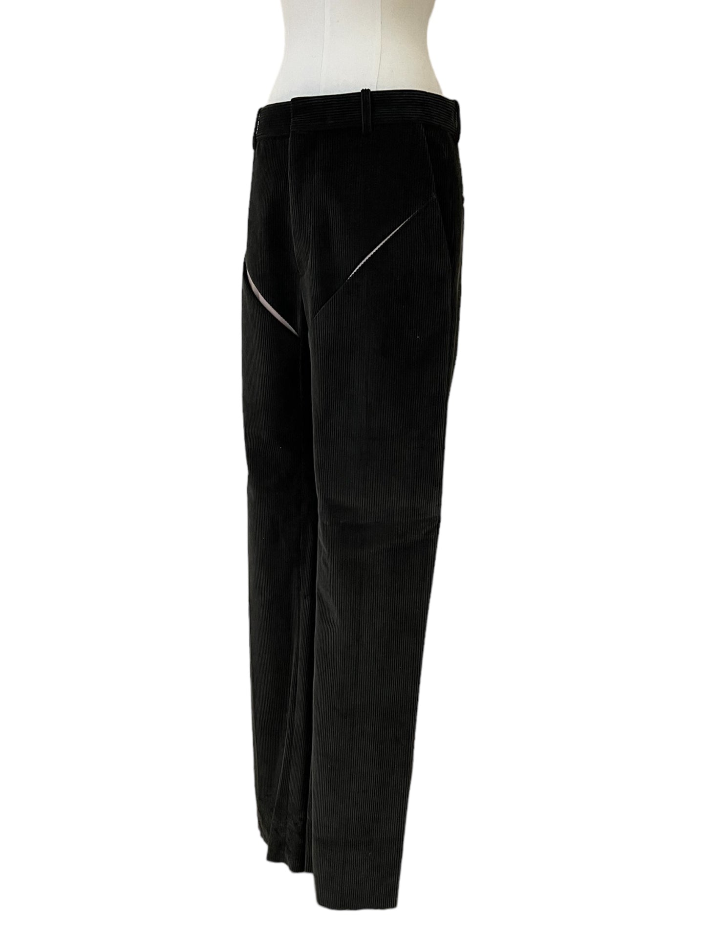 Y/Project pantaloni verde scuro