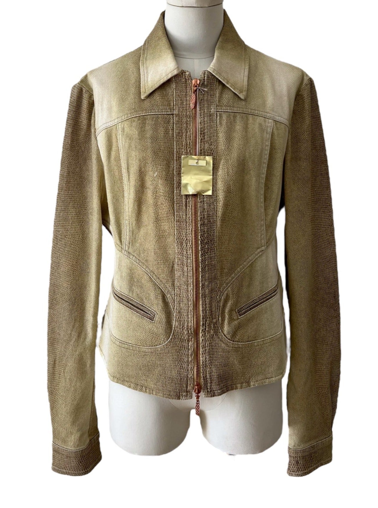 Roberto Cavalli giacca stampata