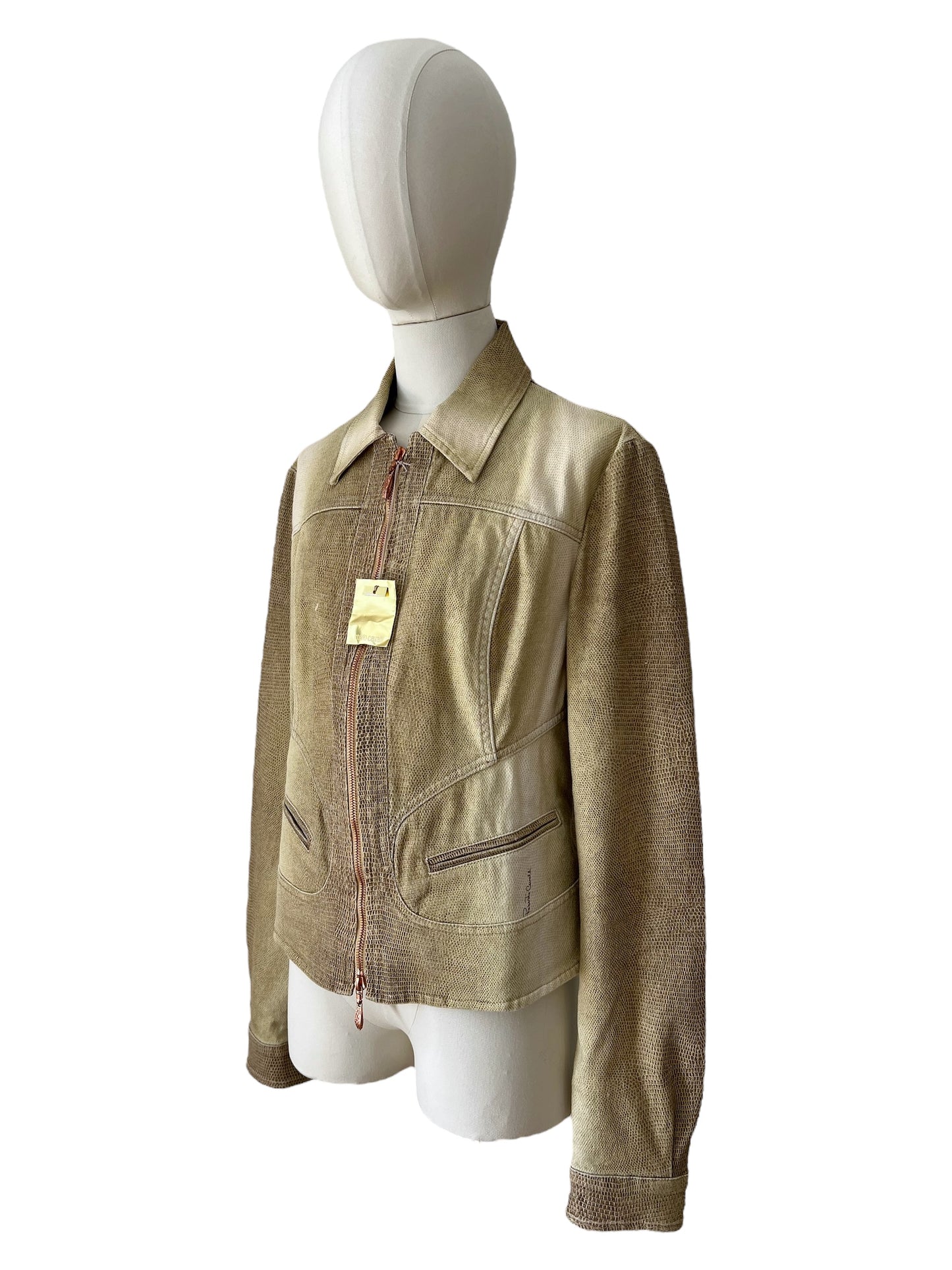 Roberto Cavalli giacca stampata