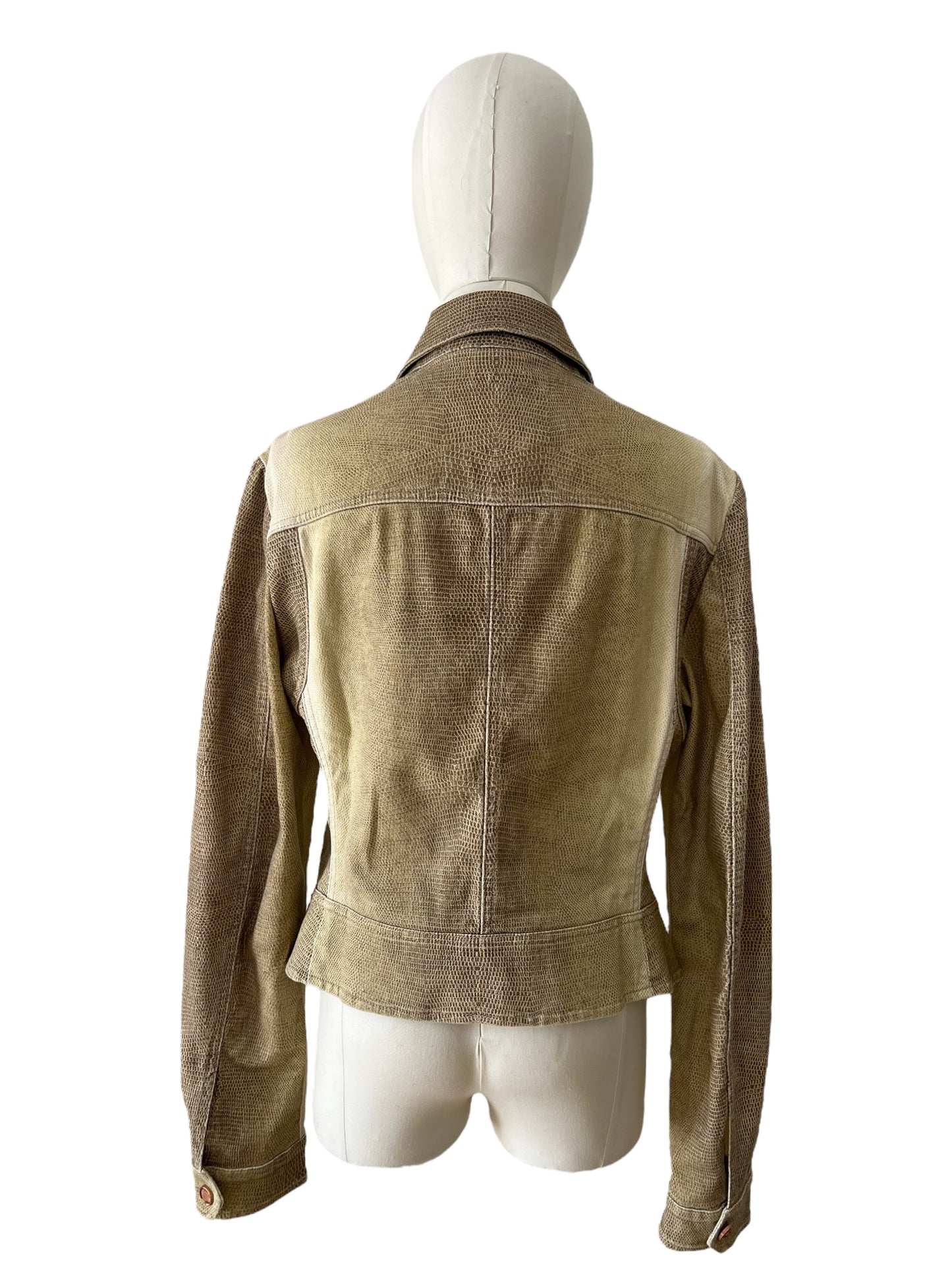 Roberto Cavalli giacca stampata