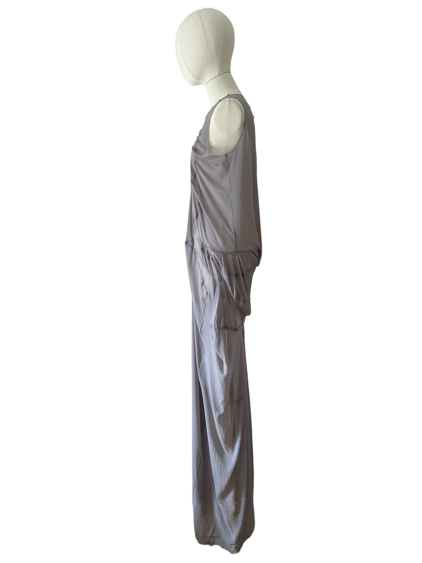 M. Martin Margiela abito lungo grigio