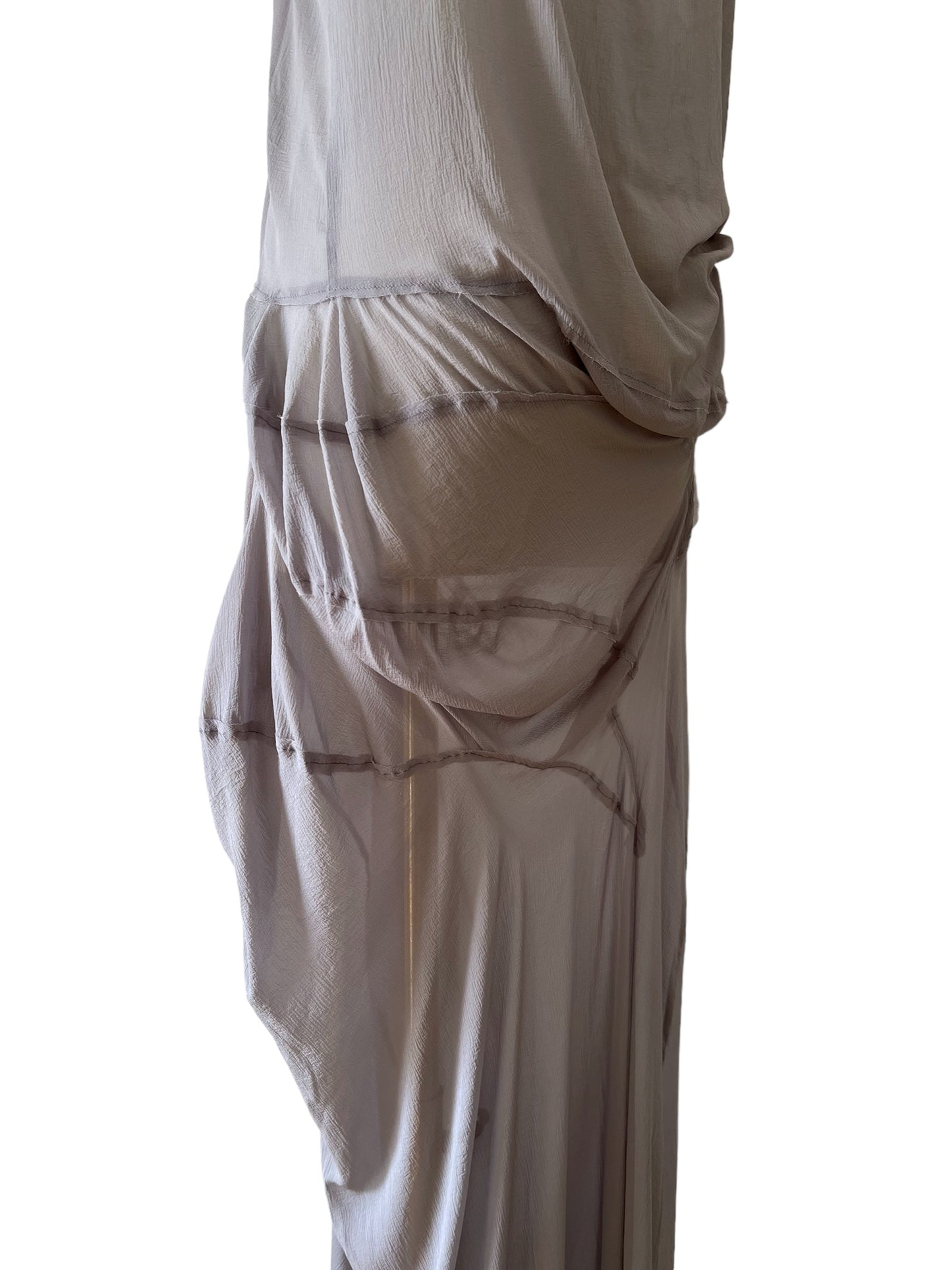 M. Martin Margiela abito lungo grigio