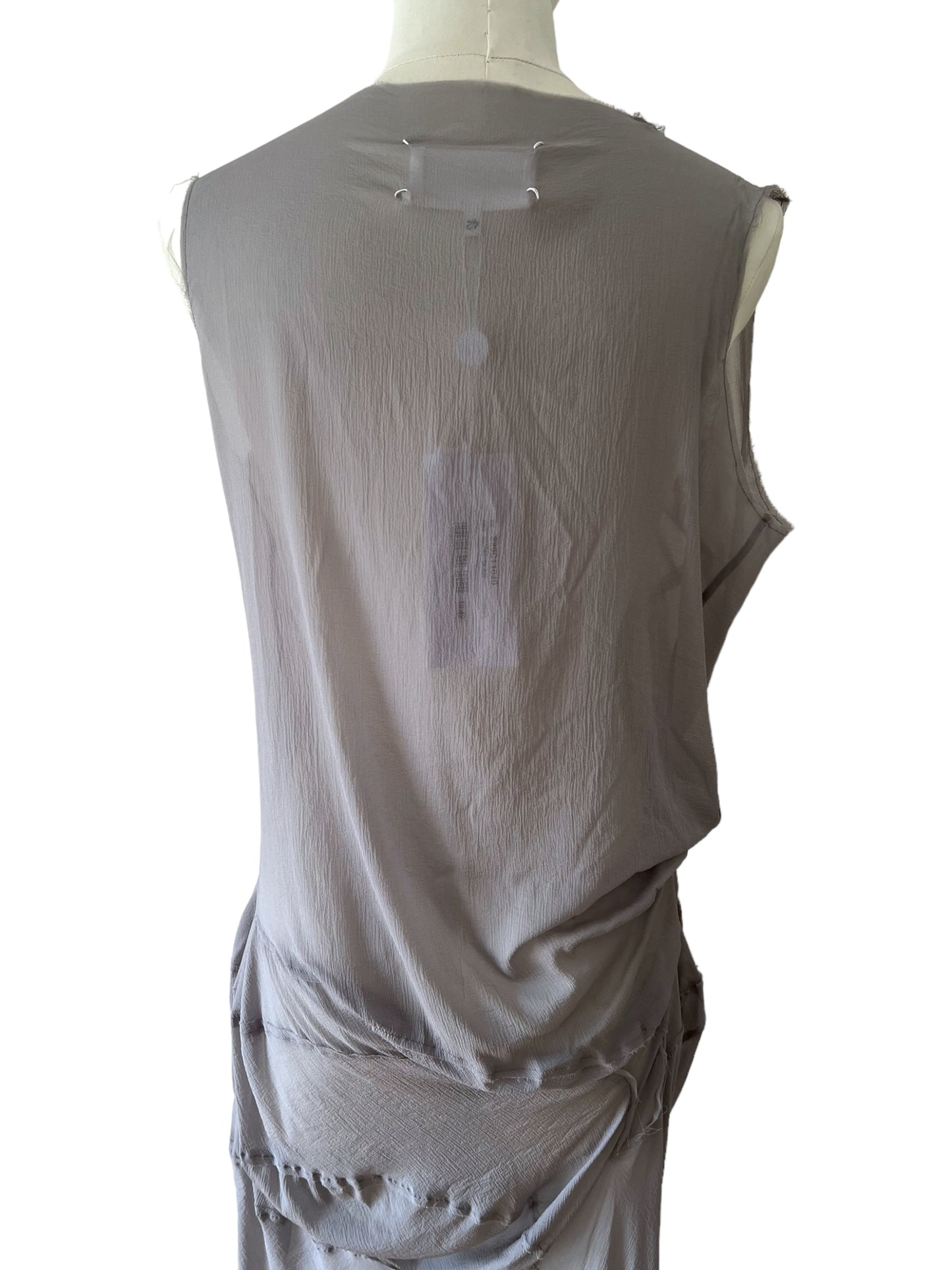 M. Martin Margiela abito lungo grigio