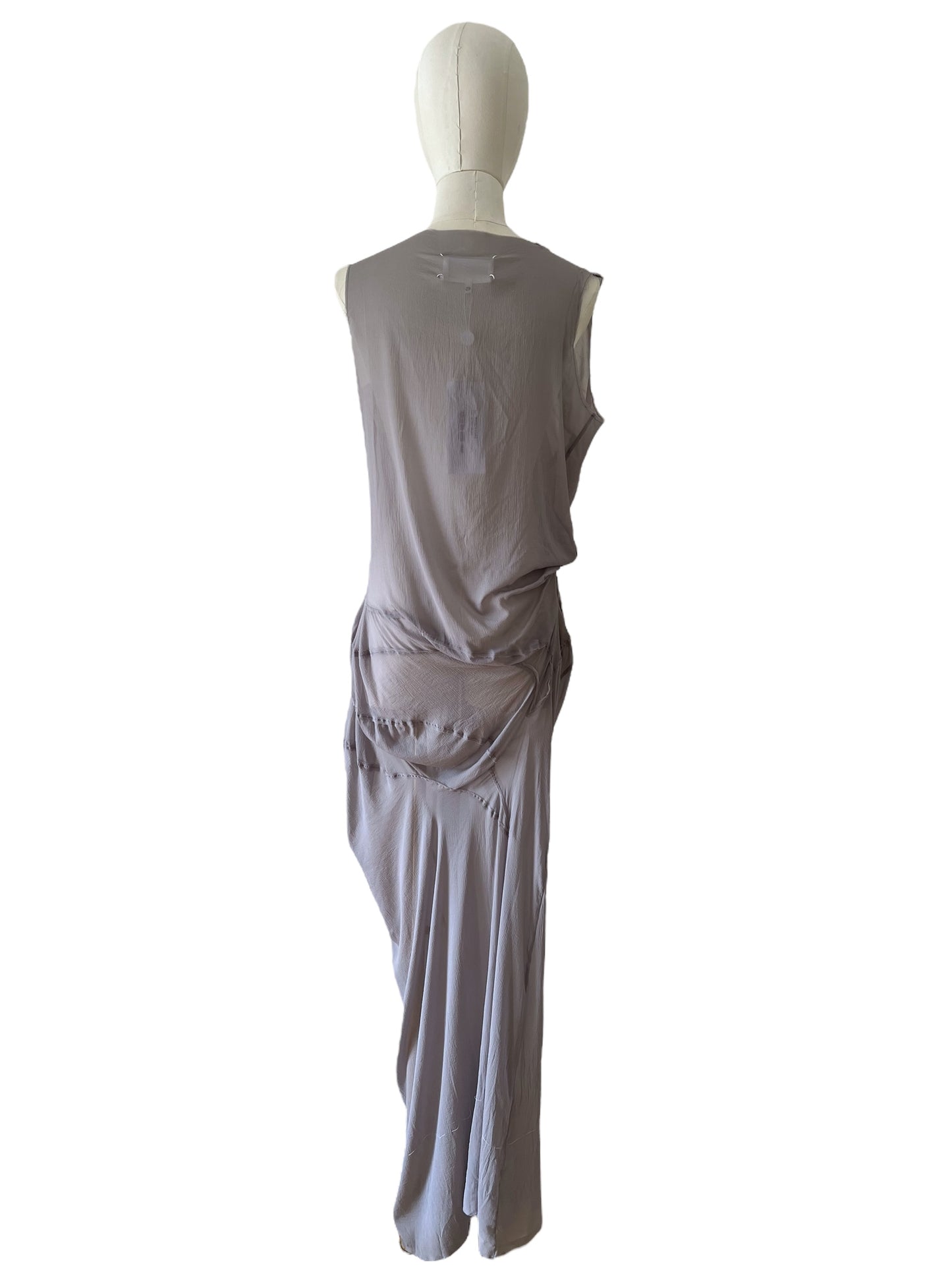 M. Martin Margiela abito lungo grigio