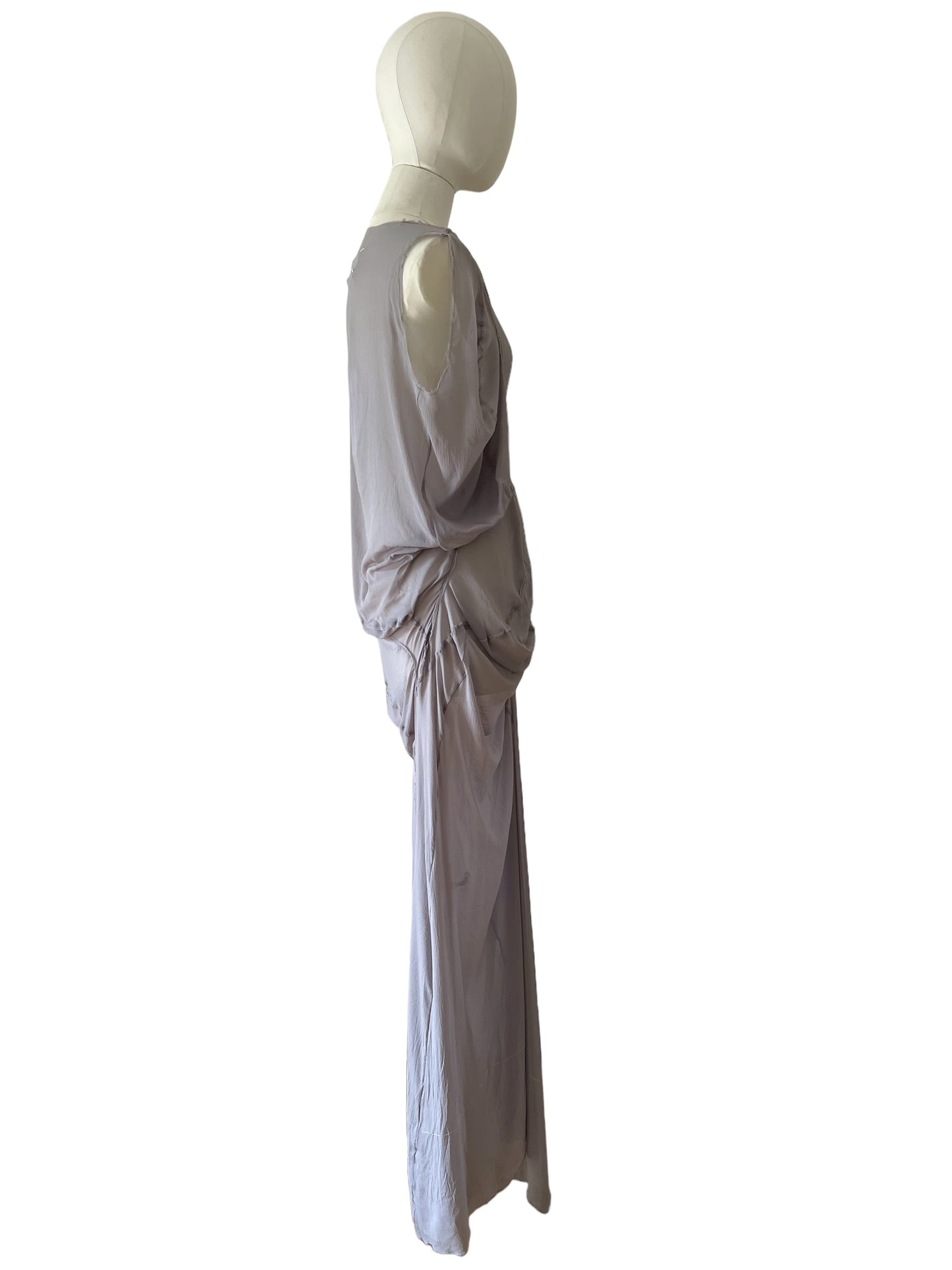 M. Martin Margiela abito lungo grigio