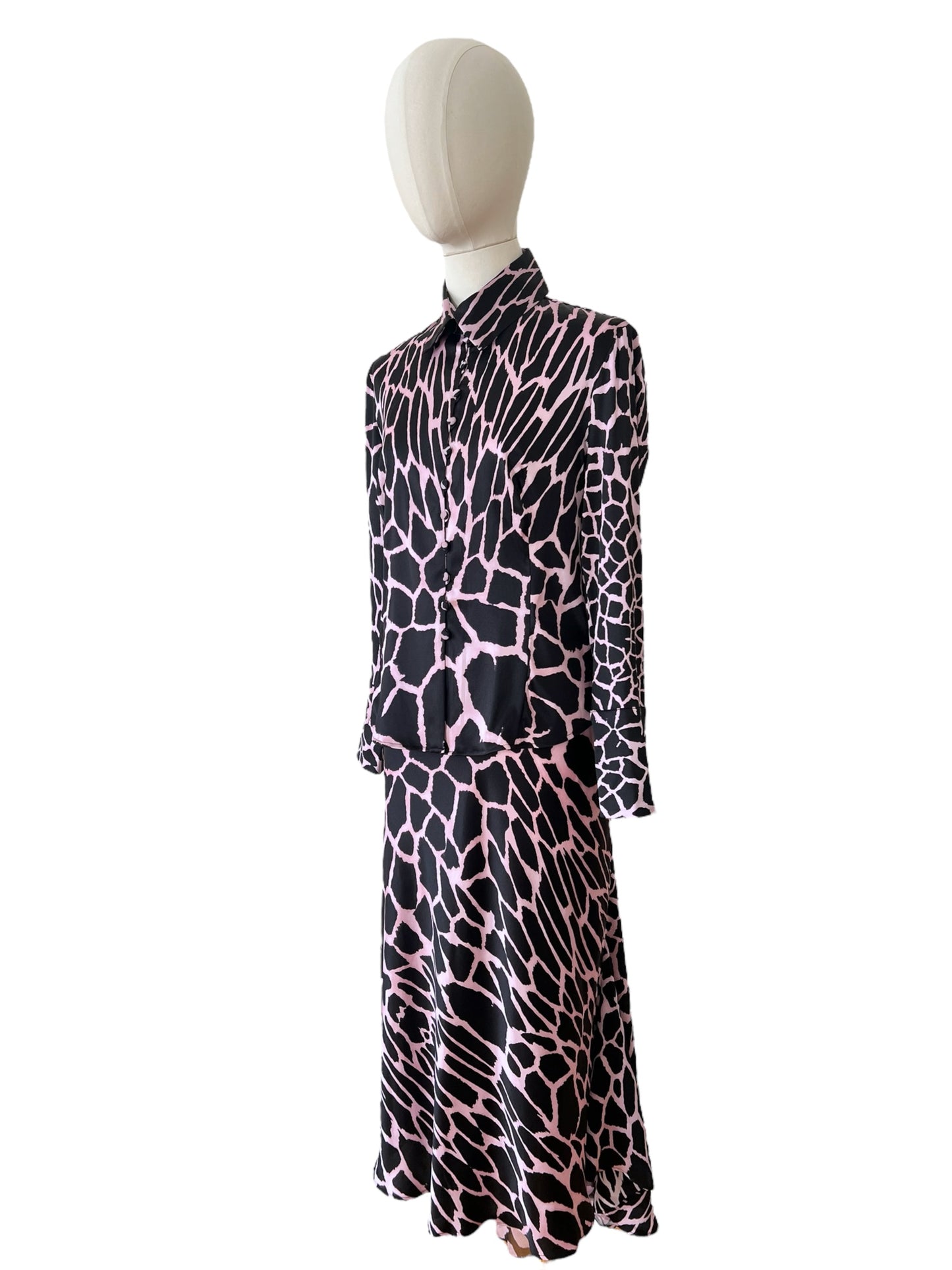 Roberto Cavalli silk set