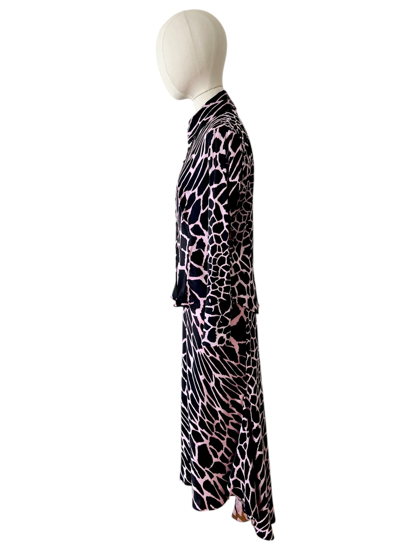 Roberto Cavalli silk set