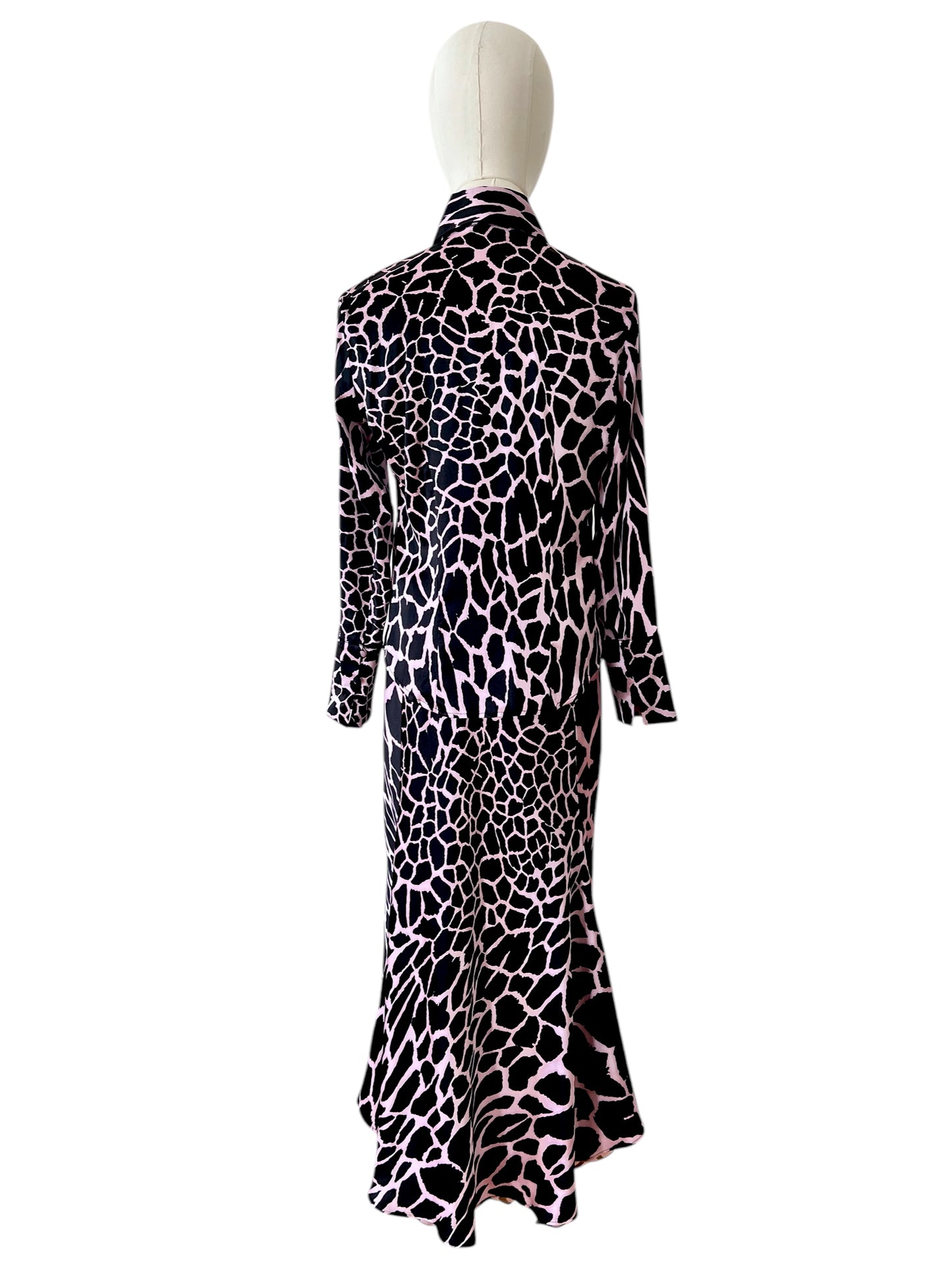 Roberto Cavalli silk set