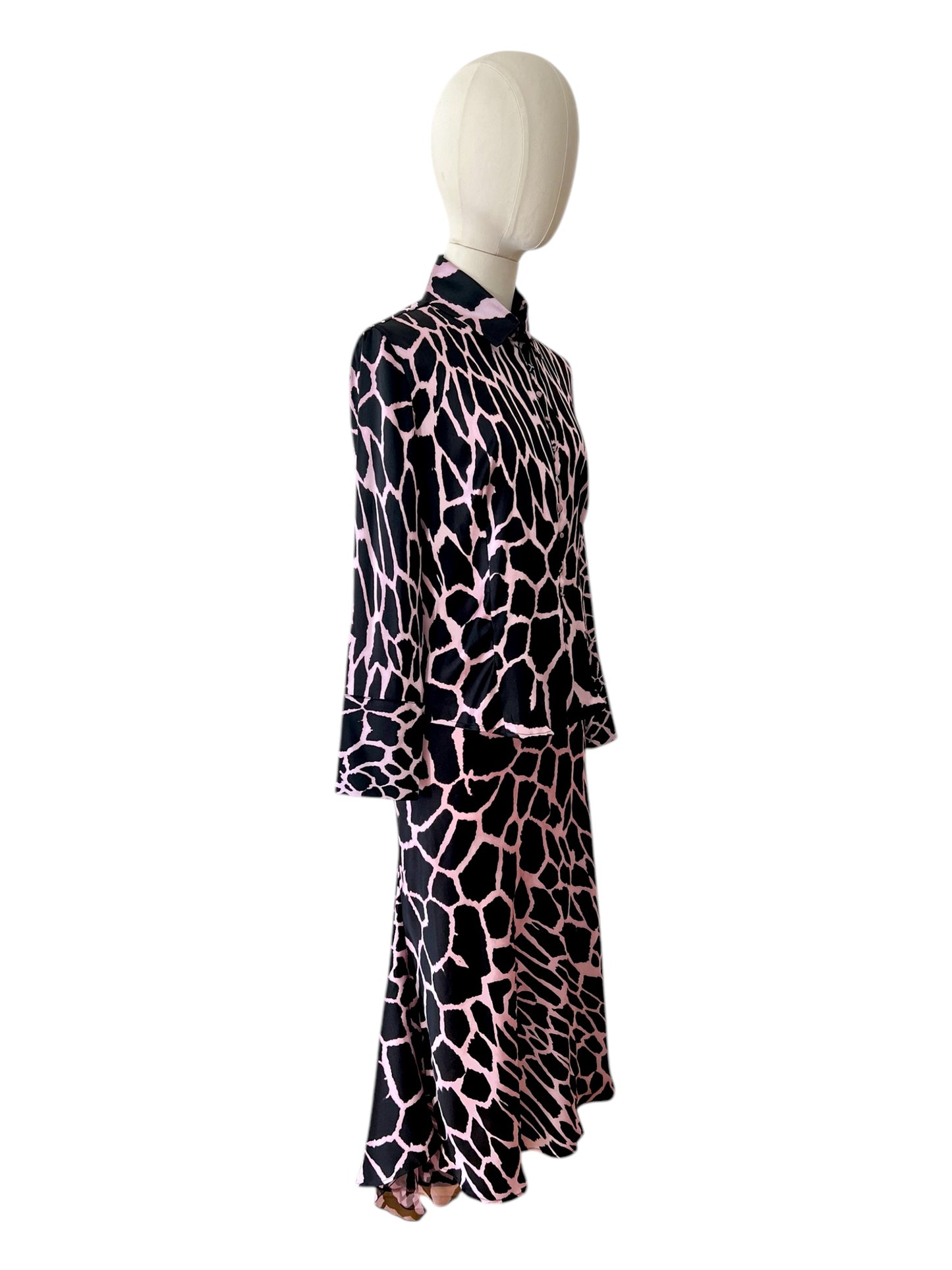 Roberto Cavalli silk set