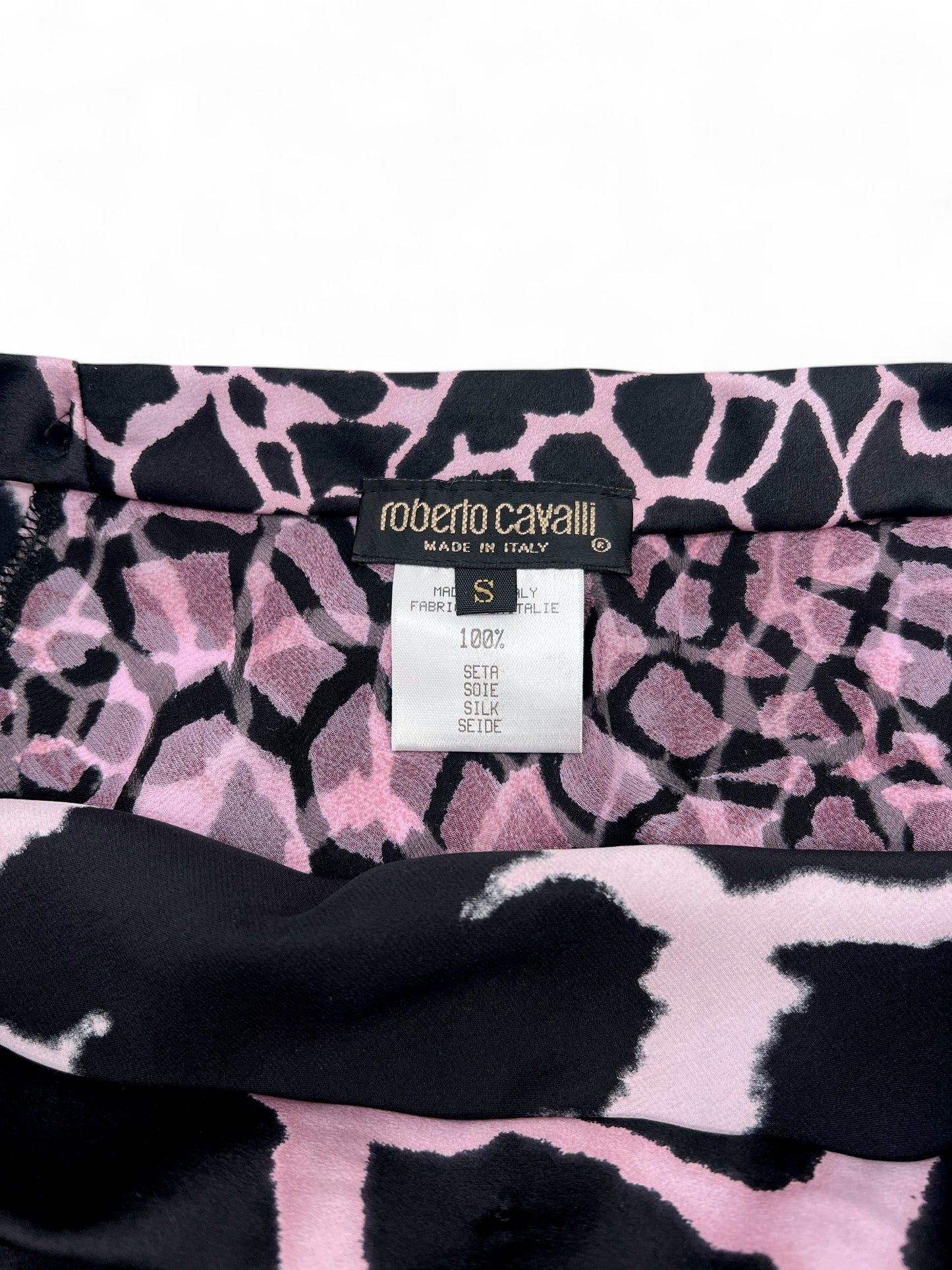 Roberto Cavalli silk set