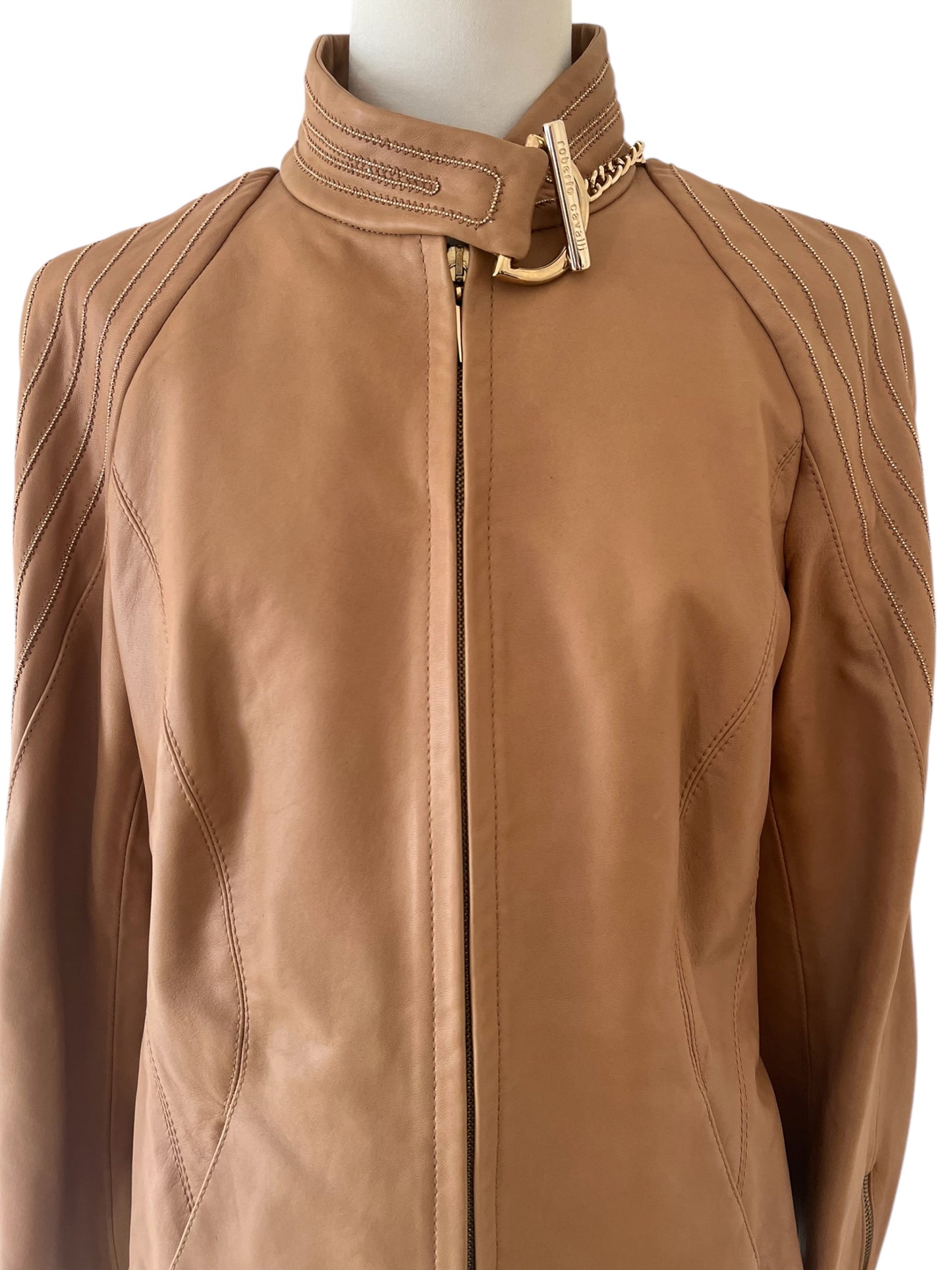 Roberto Cavalli biker jacket
