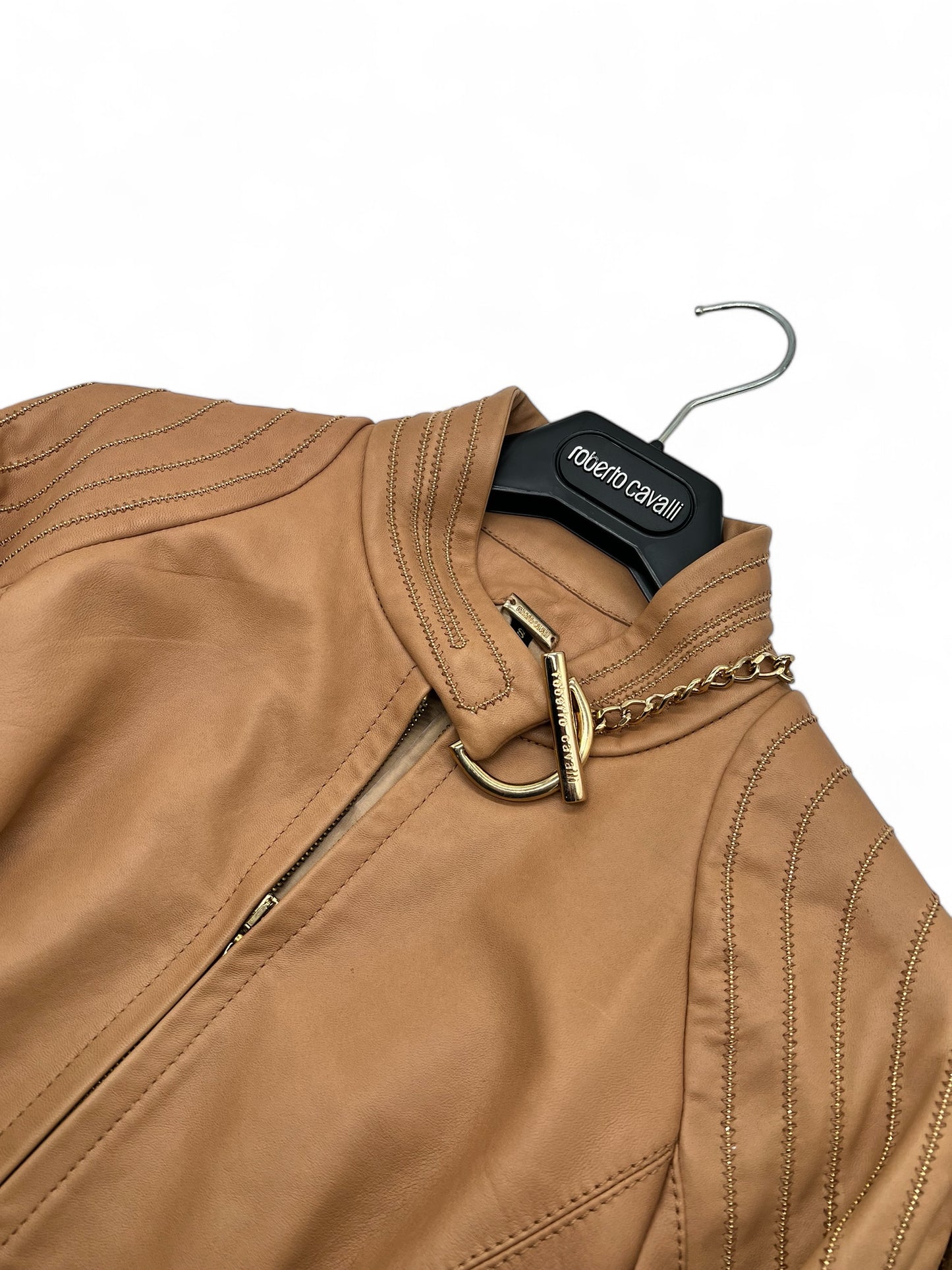 Roberto Cavalli biker jacket