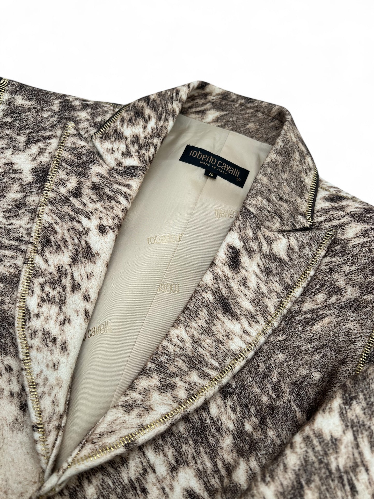 Roberto Cavalli wool jacket