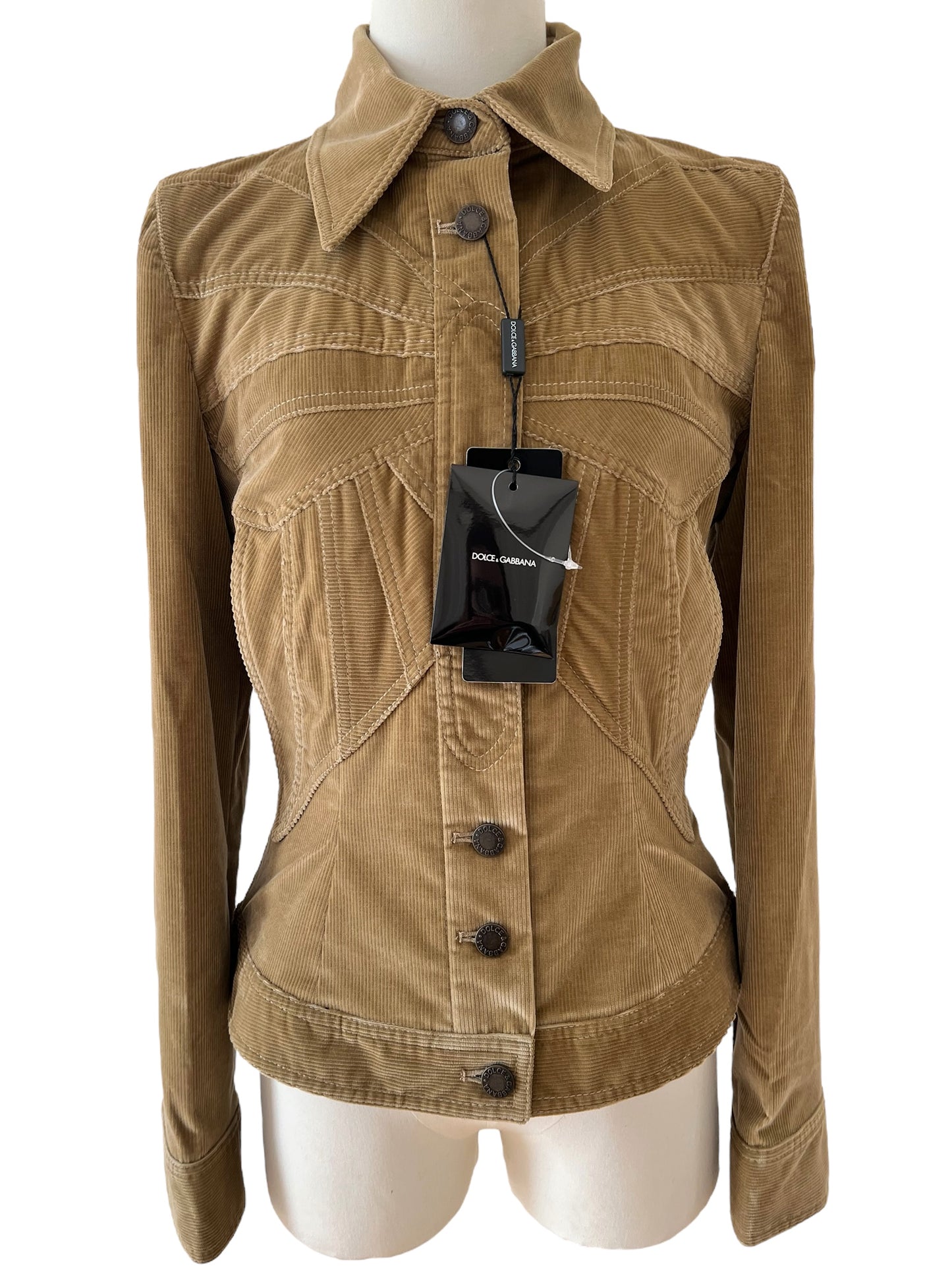Dolce & Gabbana corduroy jacket