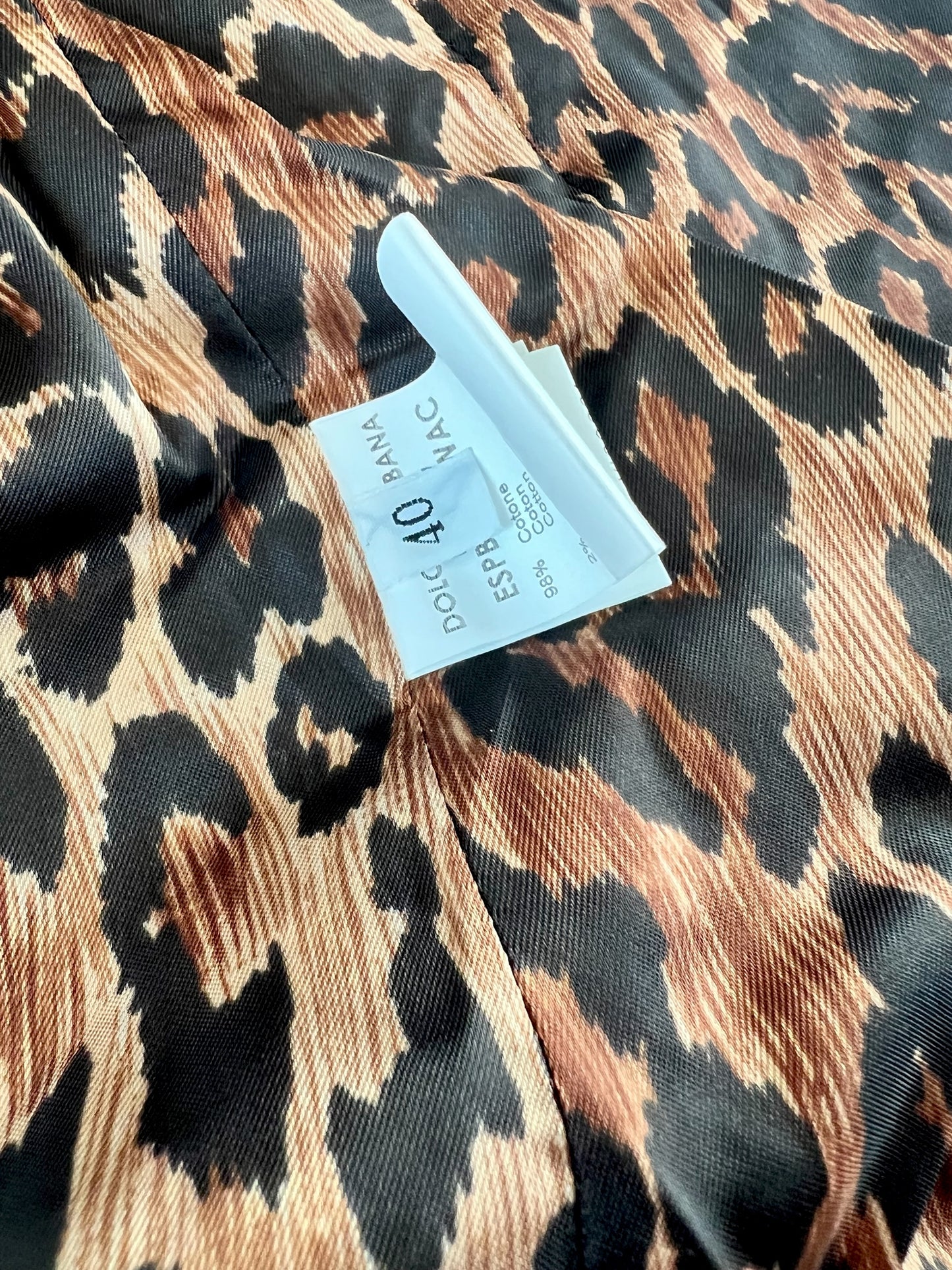 Dolce & Gabbana corduroy jacket