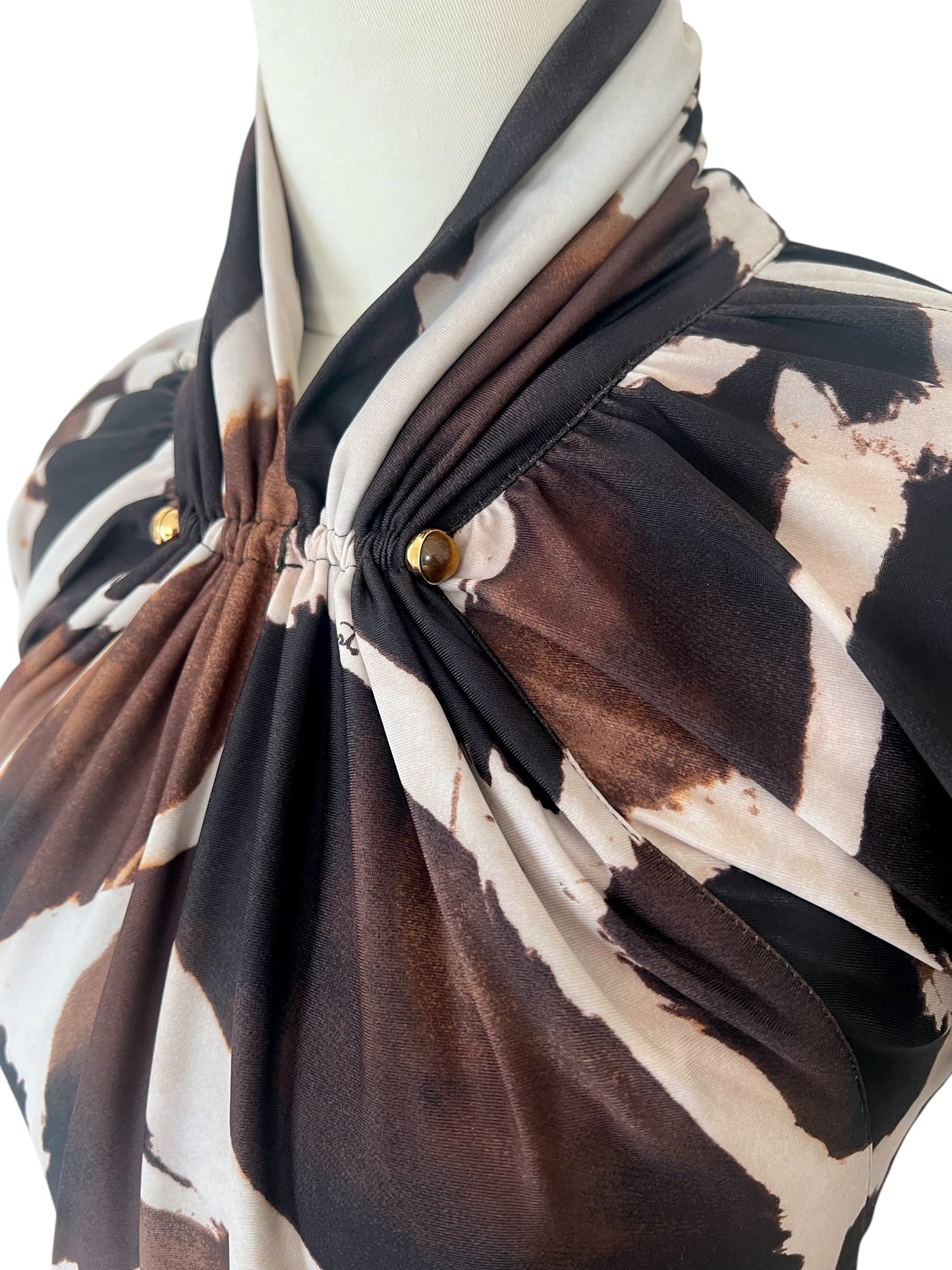 Roberto Cavalli animalier dress