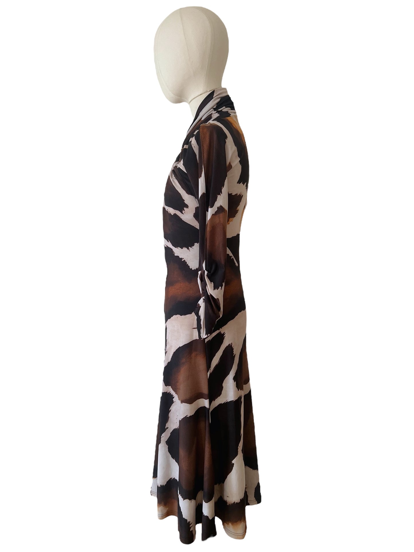 Roberto Cavalli animalier dress