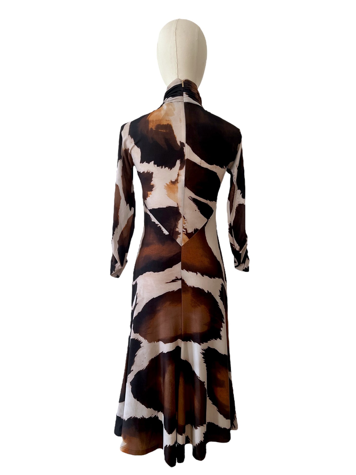 Roberto Cavalli animalier dress