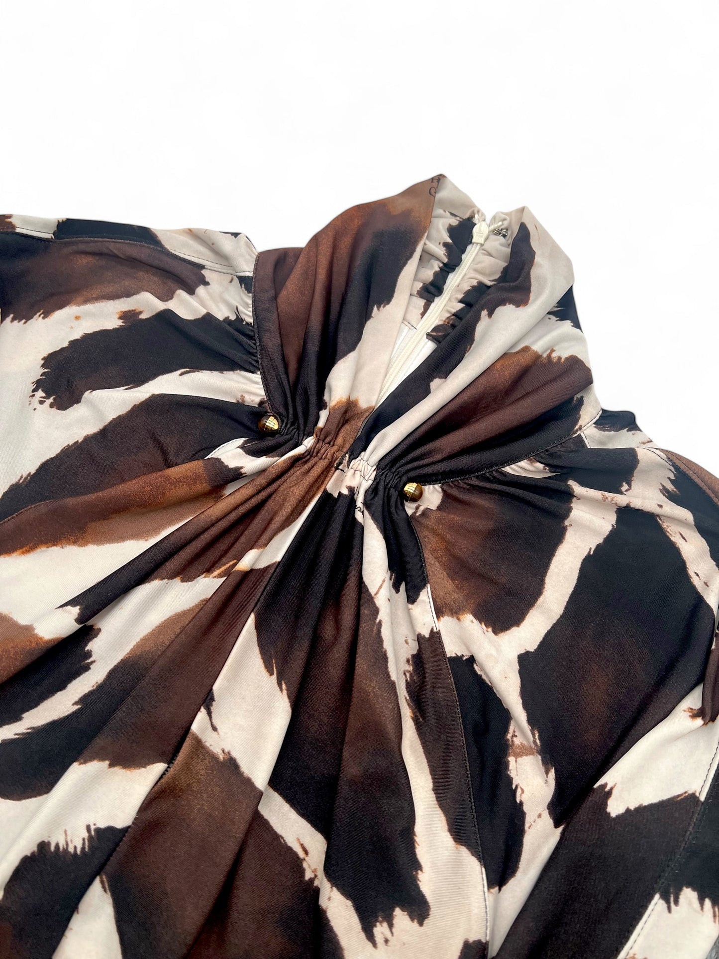 Roberto Cavalli animalier dress