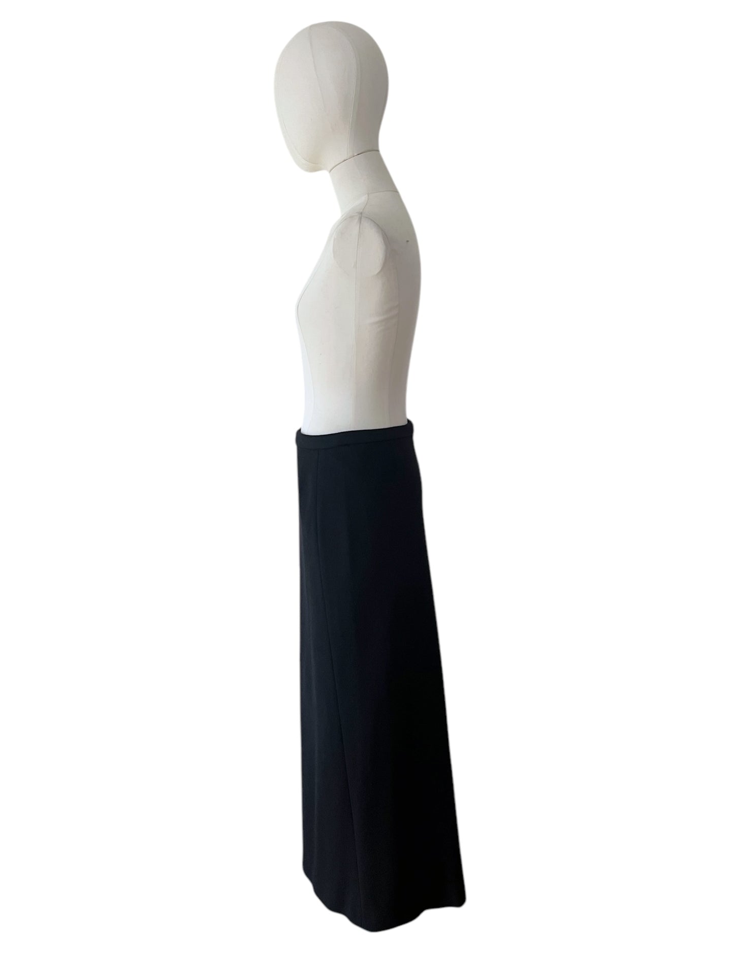 Prada wool long skirt